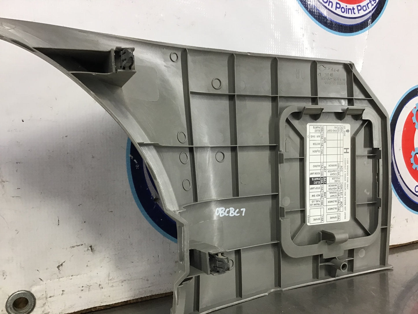 2005 Nissan 350Z Driver Left Lower Fuse Cover Trim Panel 66901 OEM 14BCBC7 - On Point Parts Inc