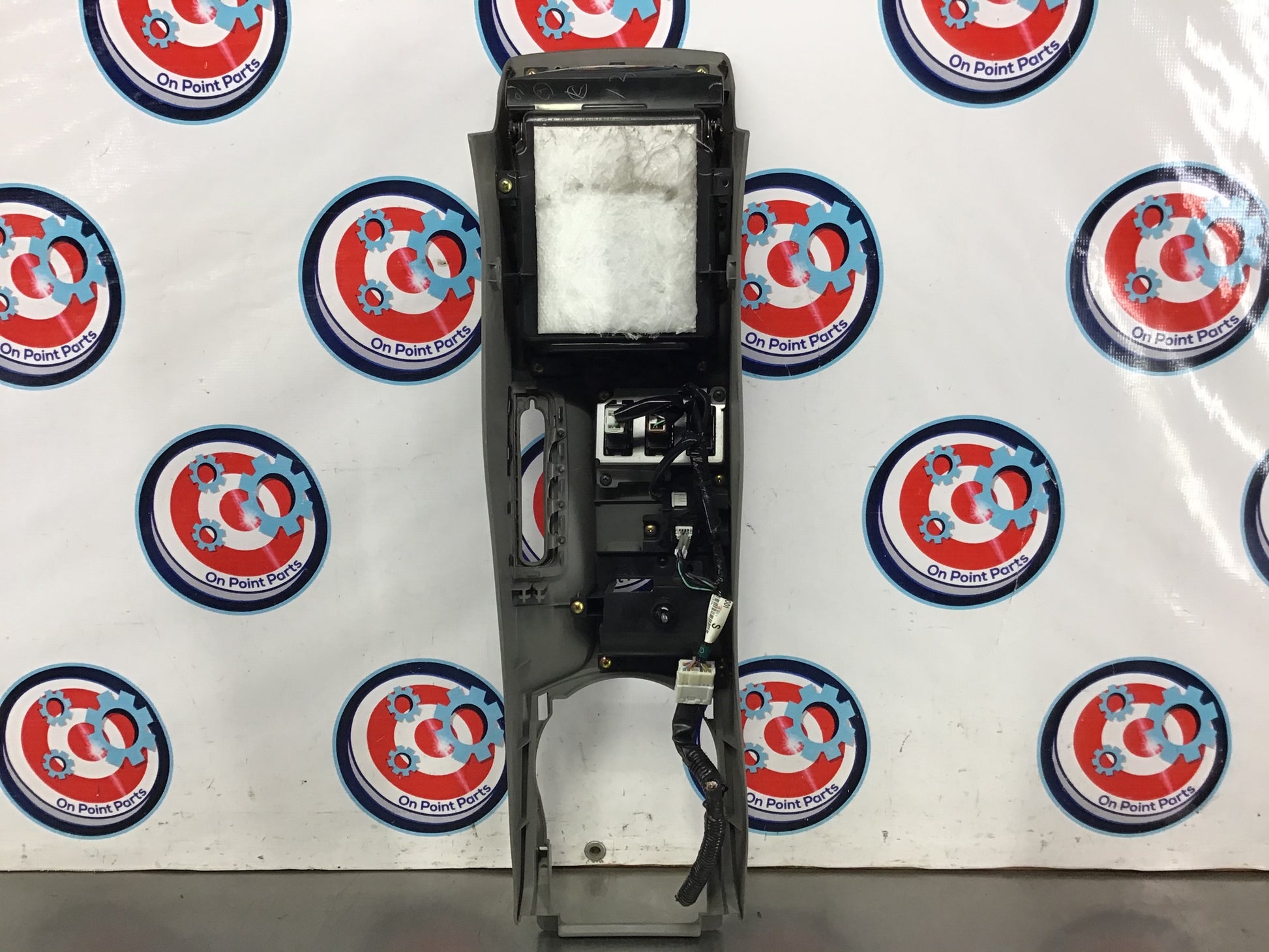 2005 Nissan 350Z Center Console with Heated Seat Controls OEM 14BCBC7 - On Point Parts Inc