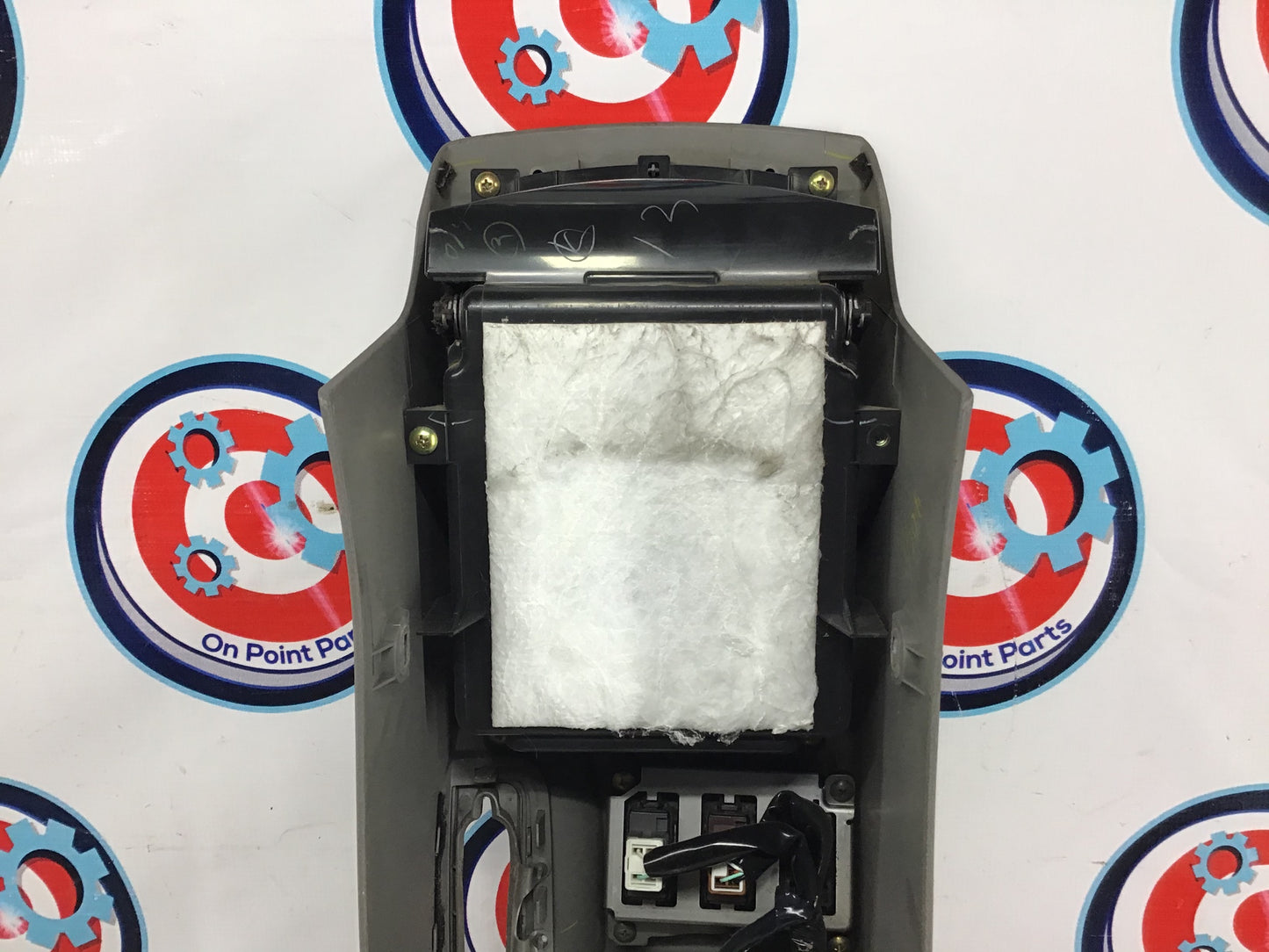 2005 Nissan 350Z Center Console with Heated Seat Controls OEM 14BCBC7 - On Point Parts Inc