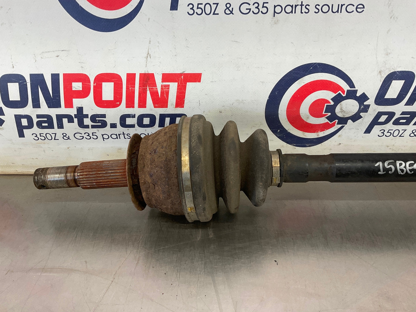 2004 Infiniti G35 Passenger Right Rear Axle Half Shaft B OEM 15BE4EK - On Point Parts Inc
