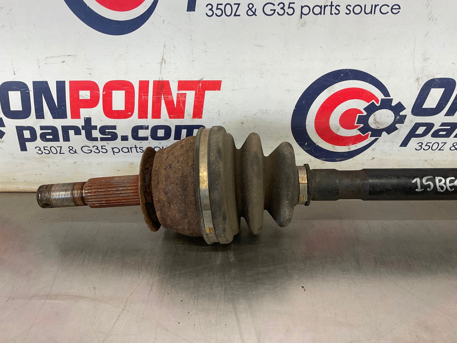2004 Infiniti G35 Passenger Right Rear Axle Half Shaft B OEM 15BE4EK - On Point Parts Inc