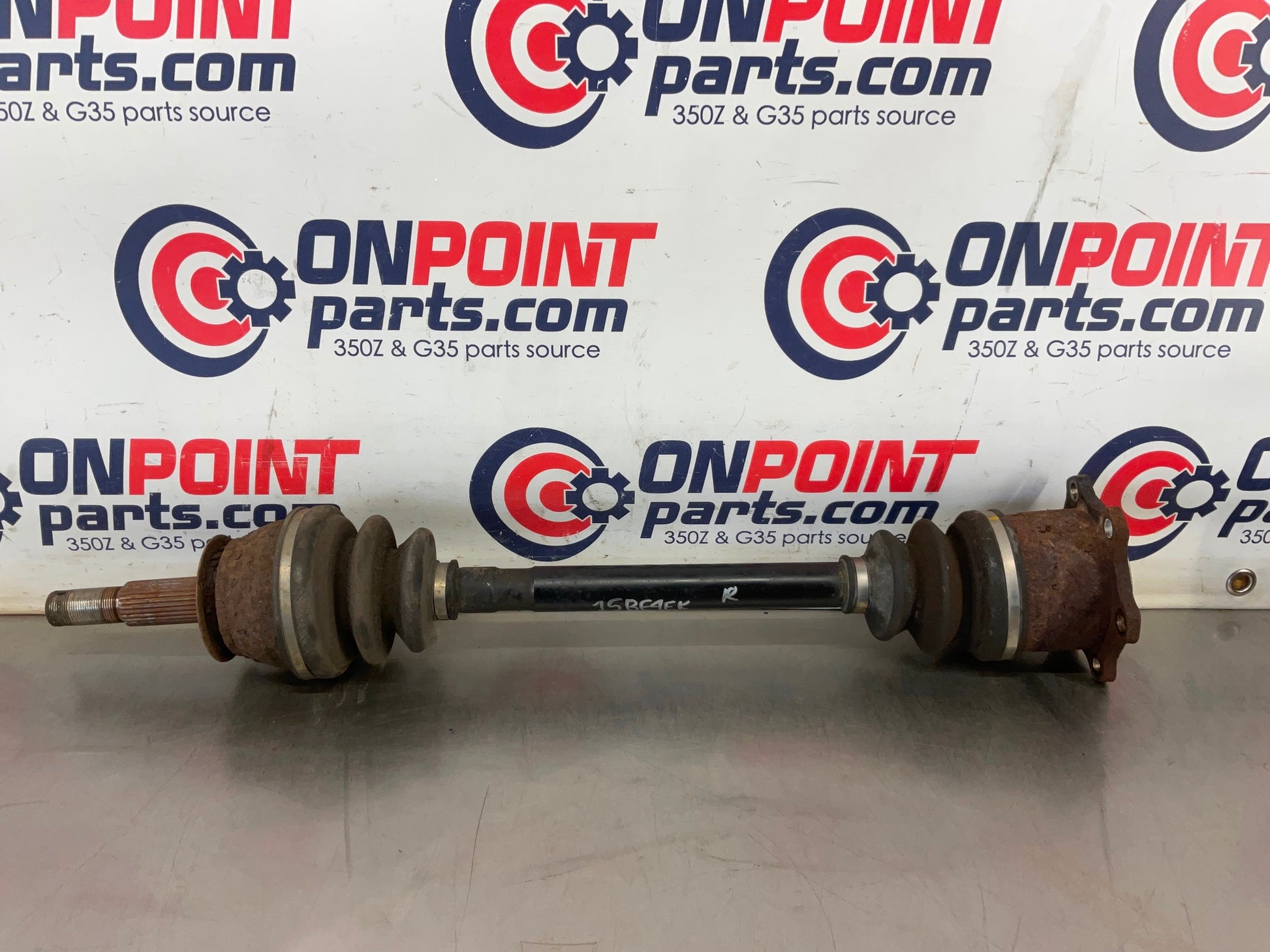 2004 Infiniti G35 Passenger Right Rear Axle Half Shaft B OEM 15BE4EK - On Point Parts Inc
