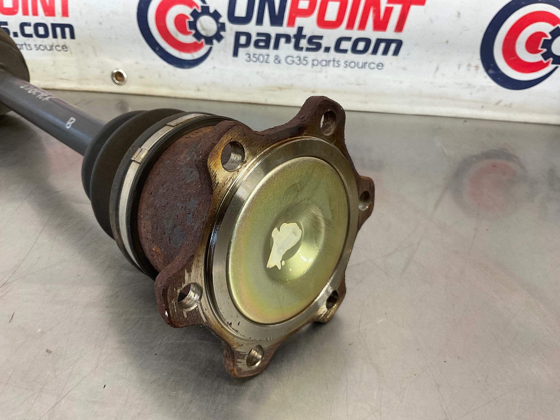2004 Infiniti G35 Passenger Right Rear Axle Half Shaft B OEM 15BE4EK - On Point Parts Inc