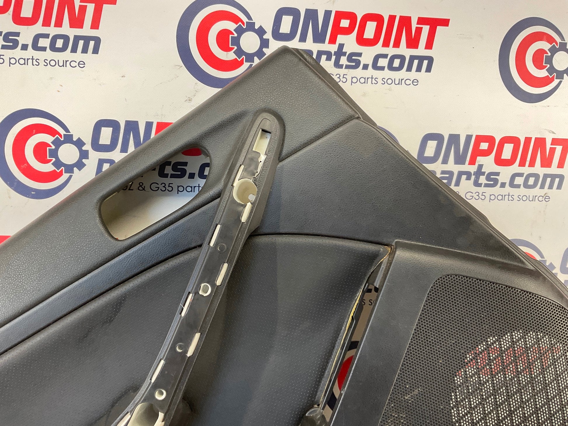 2004 Infiniti G35 Sedan Passenger Right Rear Interior Door Panel OEM 15BE4E8 - On Point Parts Inc