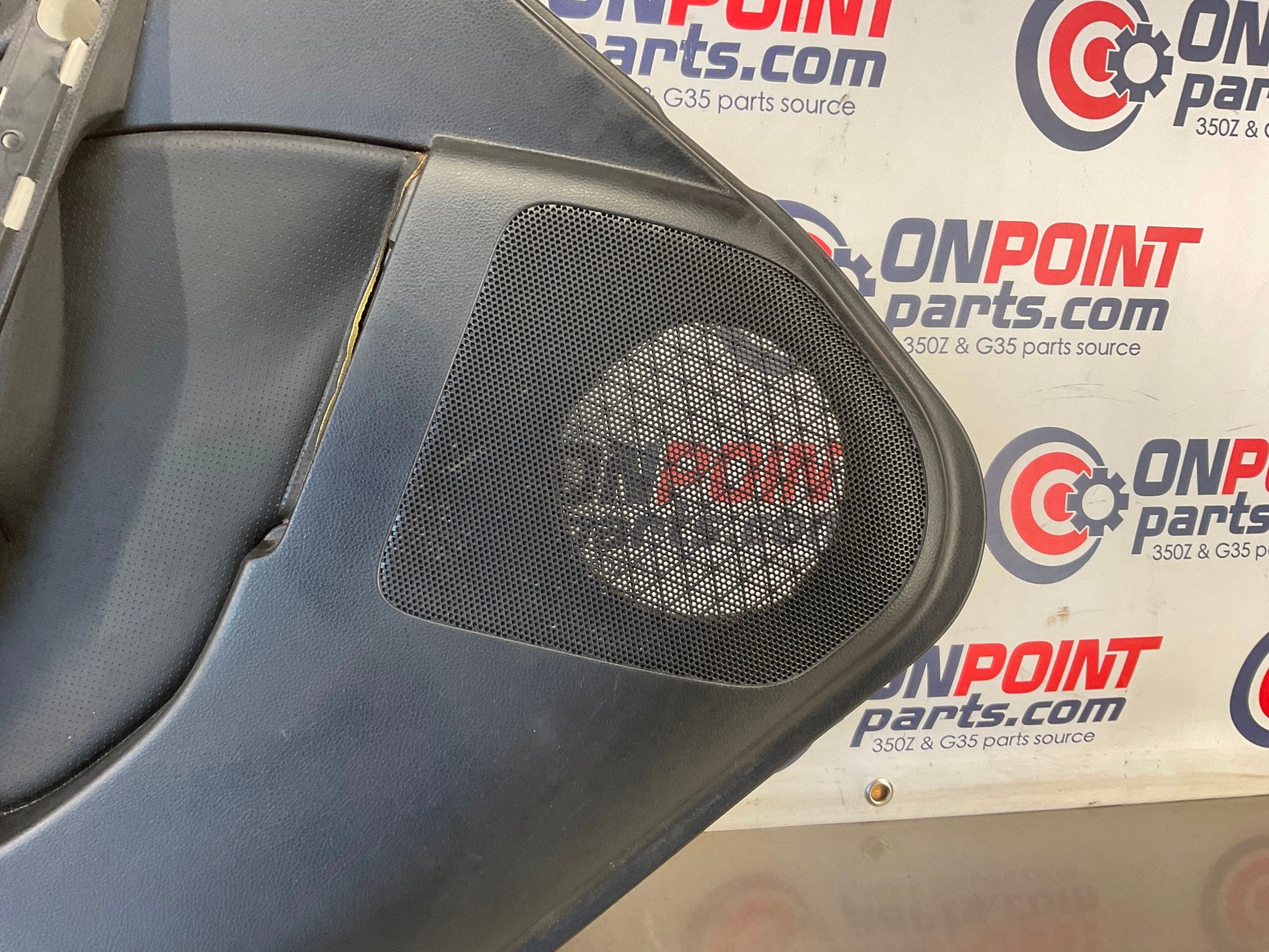 2004 Infiniti G35 Sedan Passenger Right Rear Interior Door Panel OEM 15BE4E8 - On Point Parts Inc