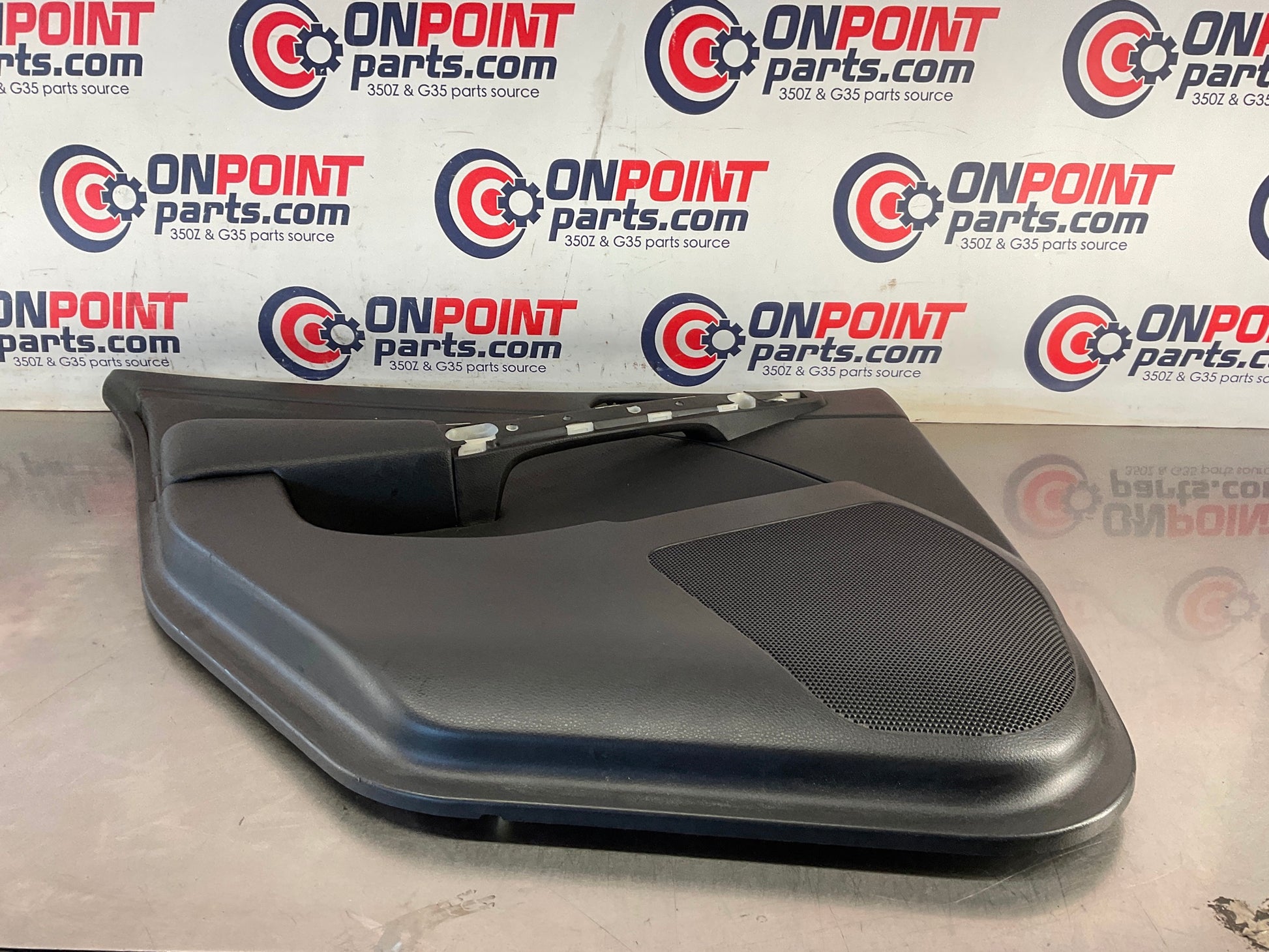 2004 Infiniti G35 Sedan Passenger Right Rear Interior Door Panel OEM 15BE4E8 - On Point Parts Inc
