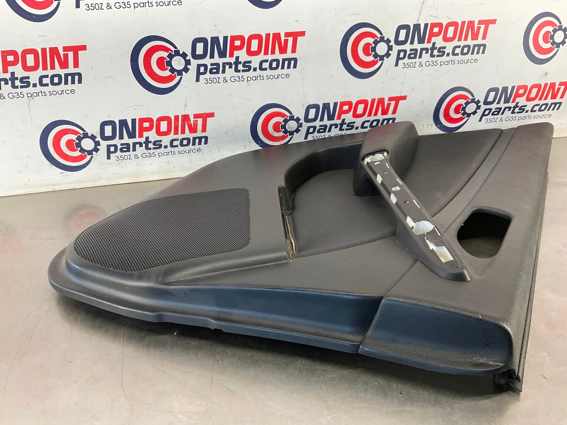 2004 Infiniti G35 Sedan Passenger Right Rear Interior Door Panel OEM 15BE4E8 - On Point Parts Inc