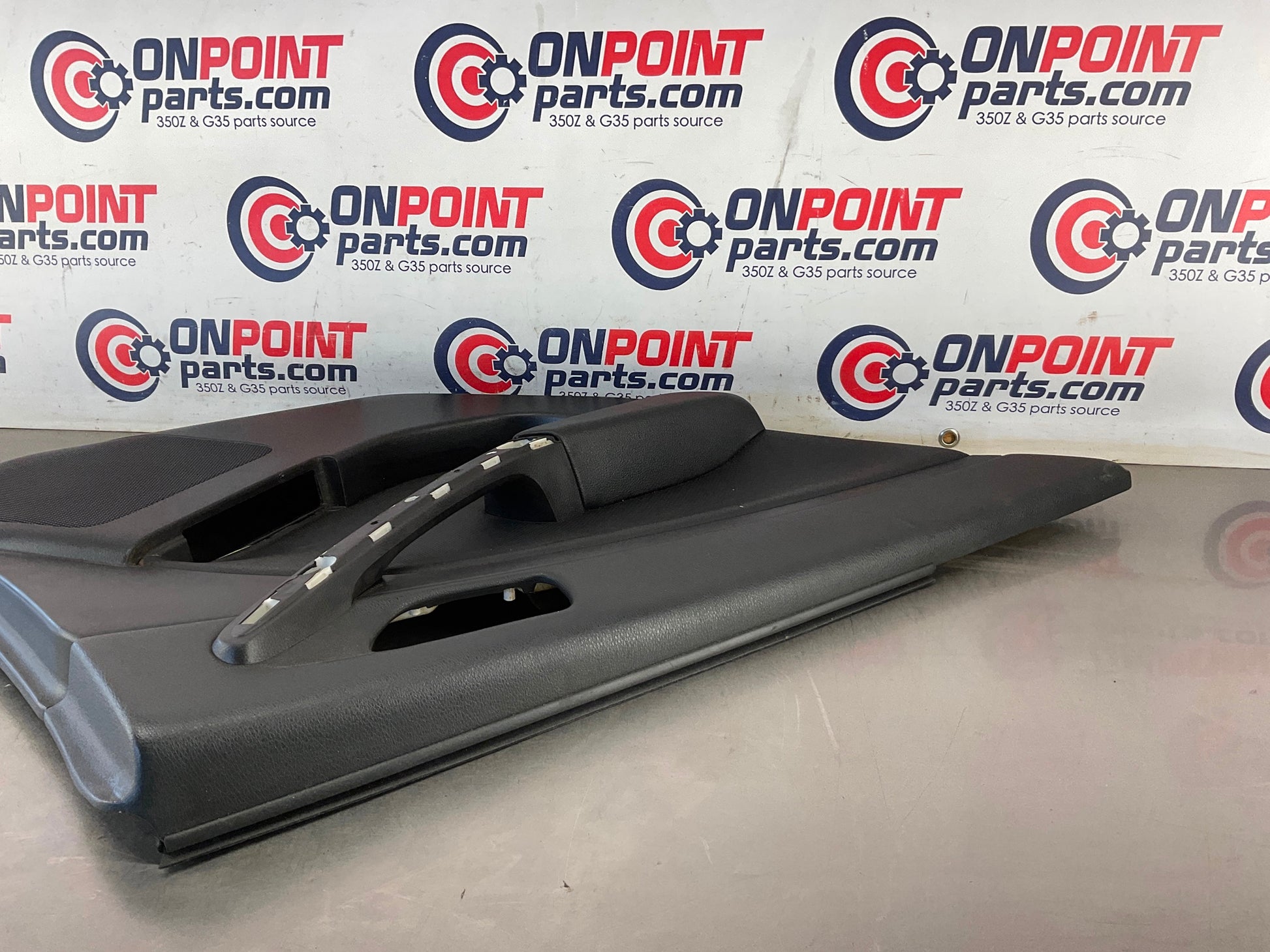 2004 Infiniti G35 Sedan Passenger Right Rear Interior Door Panel OEM 15BE4E8 - On Point Parts Inc