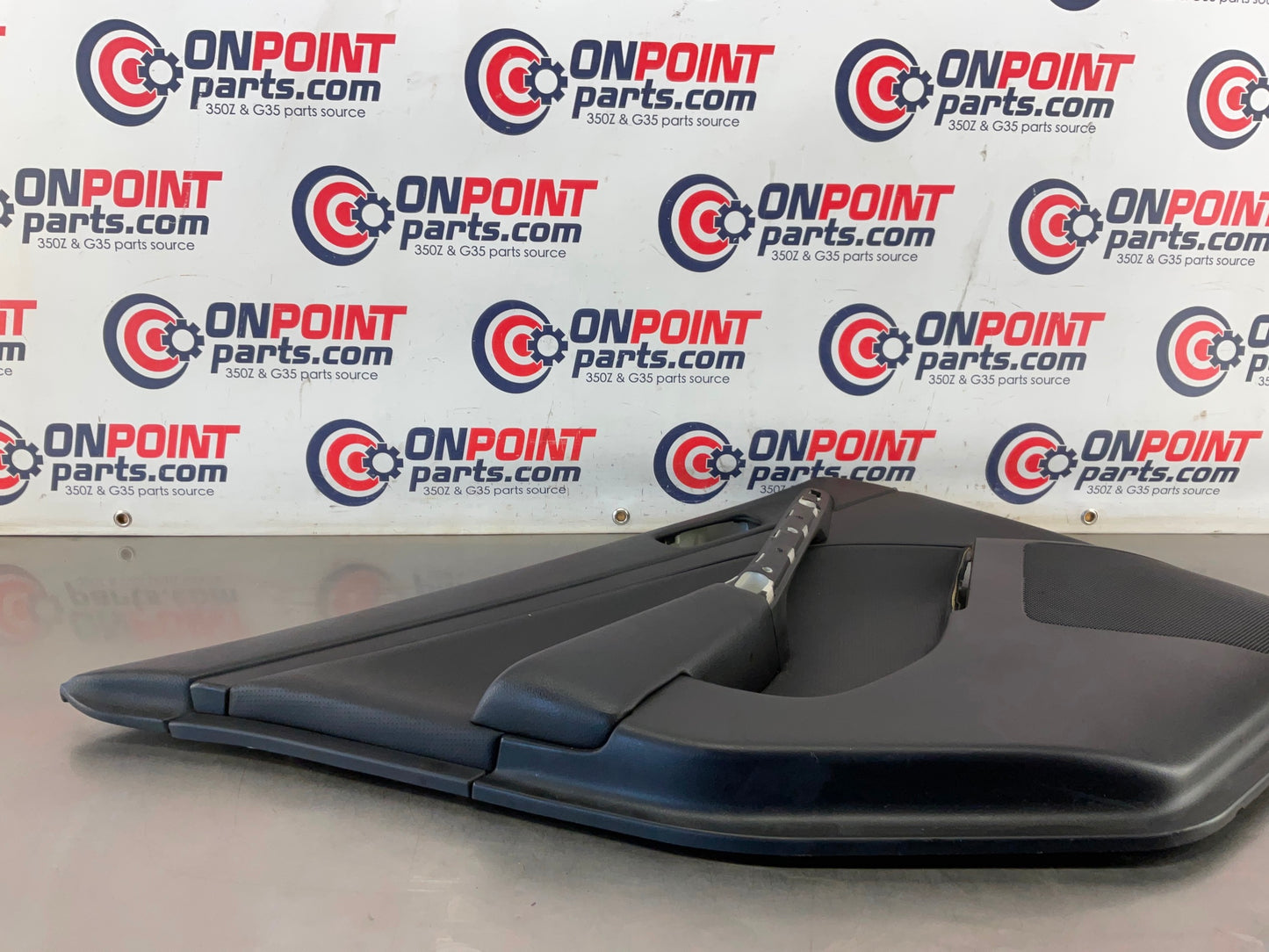 2004 Infiniti G35 Sedan Passenger Right Rear Interior Door Panel OEM 15BE4E8 - On Point Parts Inc