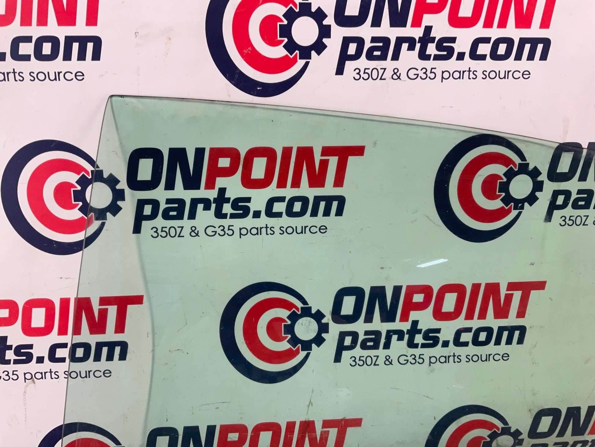 2004 Infiniti G35 Sedan Driver Left Rear Door Window Glass OEM 15BE4E1 - On Point Parts Inc