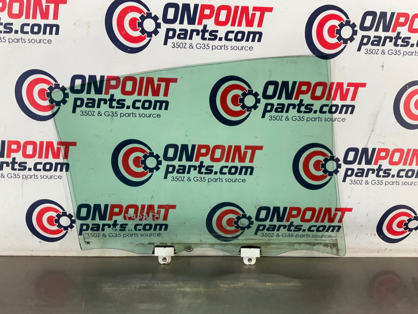 2004 Infiniti G35 Sedan Driver Left Rear Door Window Glass OEM 15BE4E1 - On Point Parts Inc