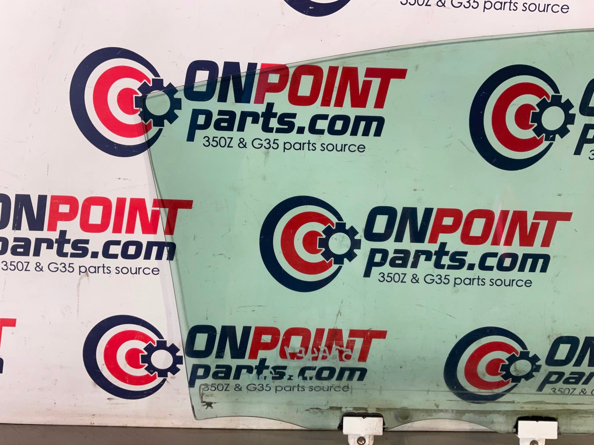 2004 Infiniti G35 Sedan Driver Left Rear Door Window Glass OEM 15BE4E1 - On Point Parts Inc