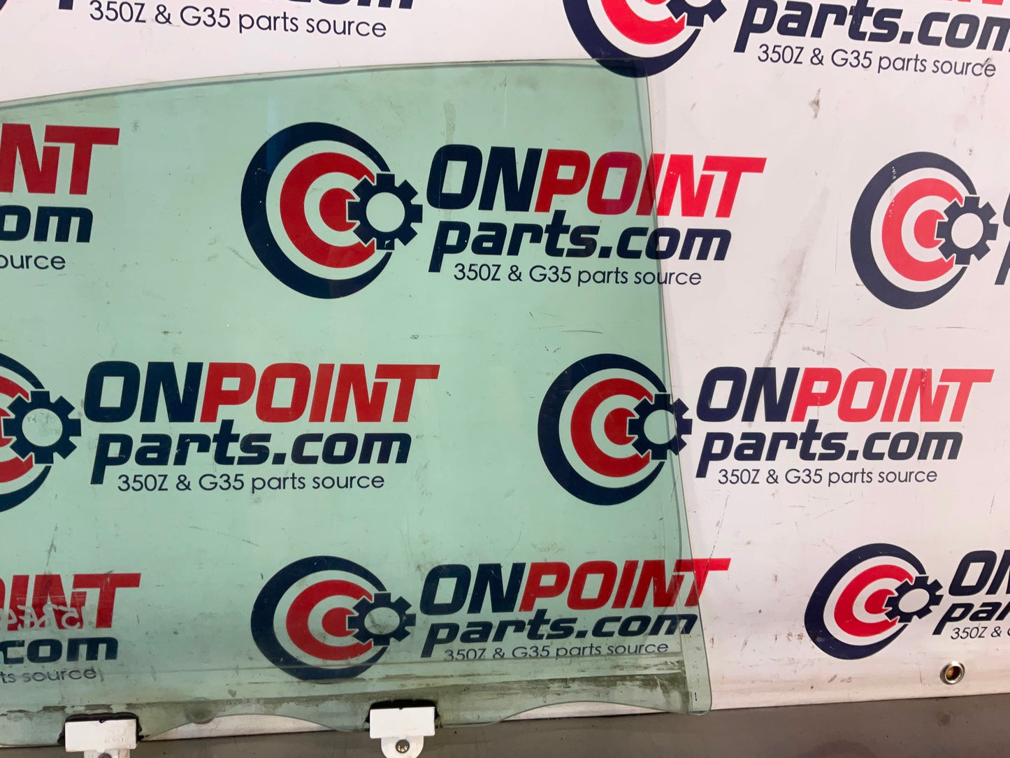 2004 Infiniti G35 Sedan Driver Left Rear Door Window Glass OEM 15BE4E1 - On Point Parts Inc