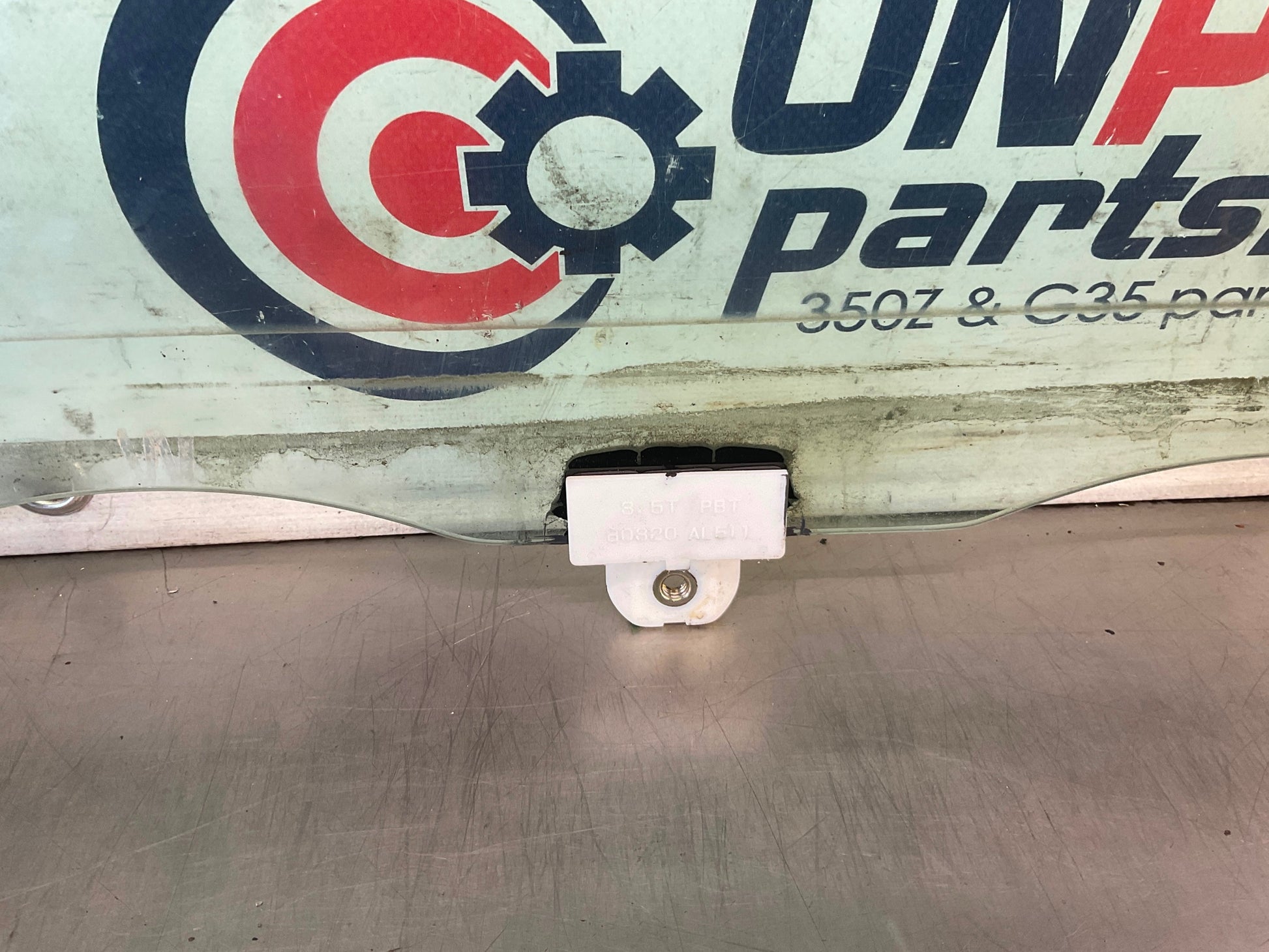 2004 Infiniti G35 Sedan Driver Left Rear Door Window Glass OEM 15BE4E1 - On Point Parts Inc