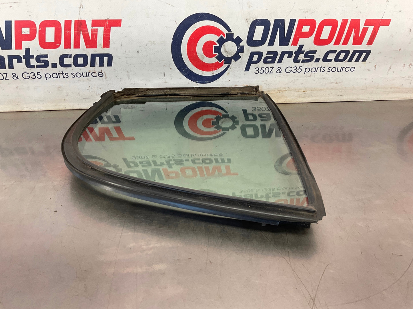 2004 Infiniti G35 Sedan Driver Left Rear Quarter Window Glass OEM 15BE4E1 - On Point Parts Inc