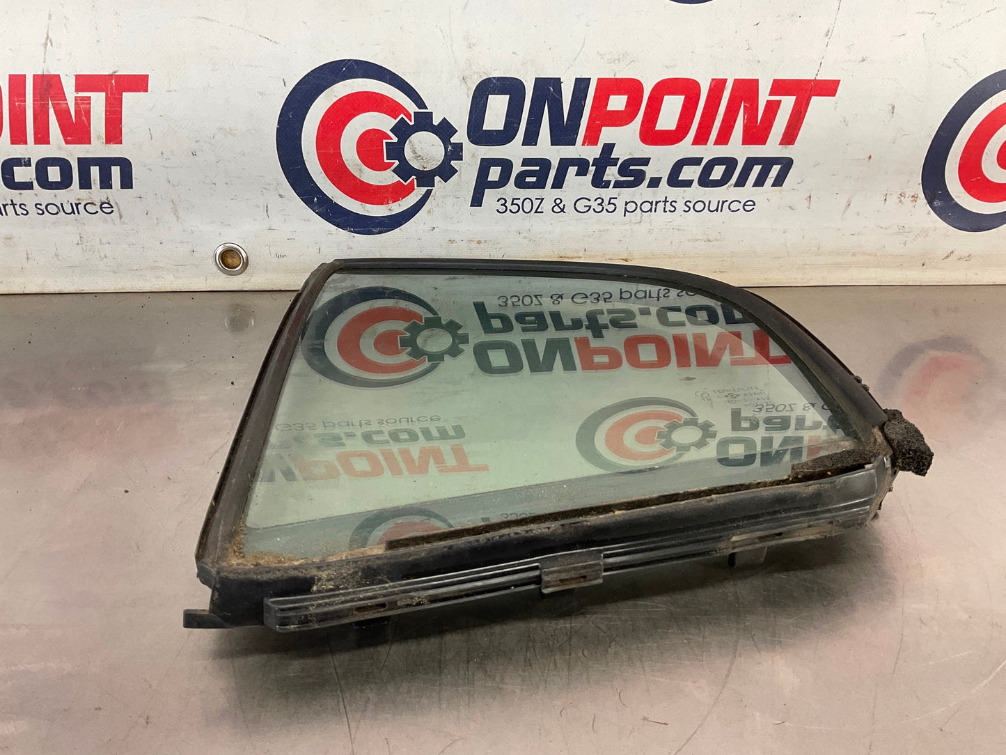 2004 Infiniti G35 Sedan Driver Left Rear Quarter Window Glass OEM 15BE4E1 - On Point Parts Inc