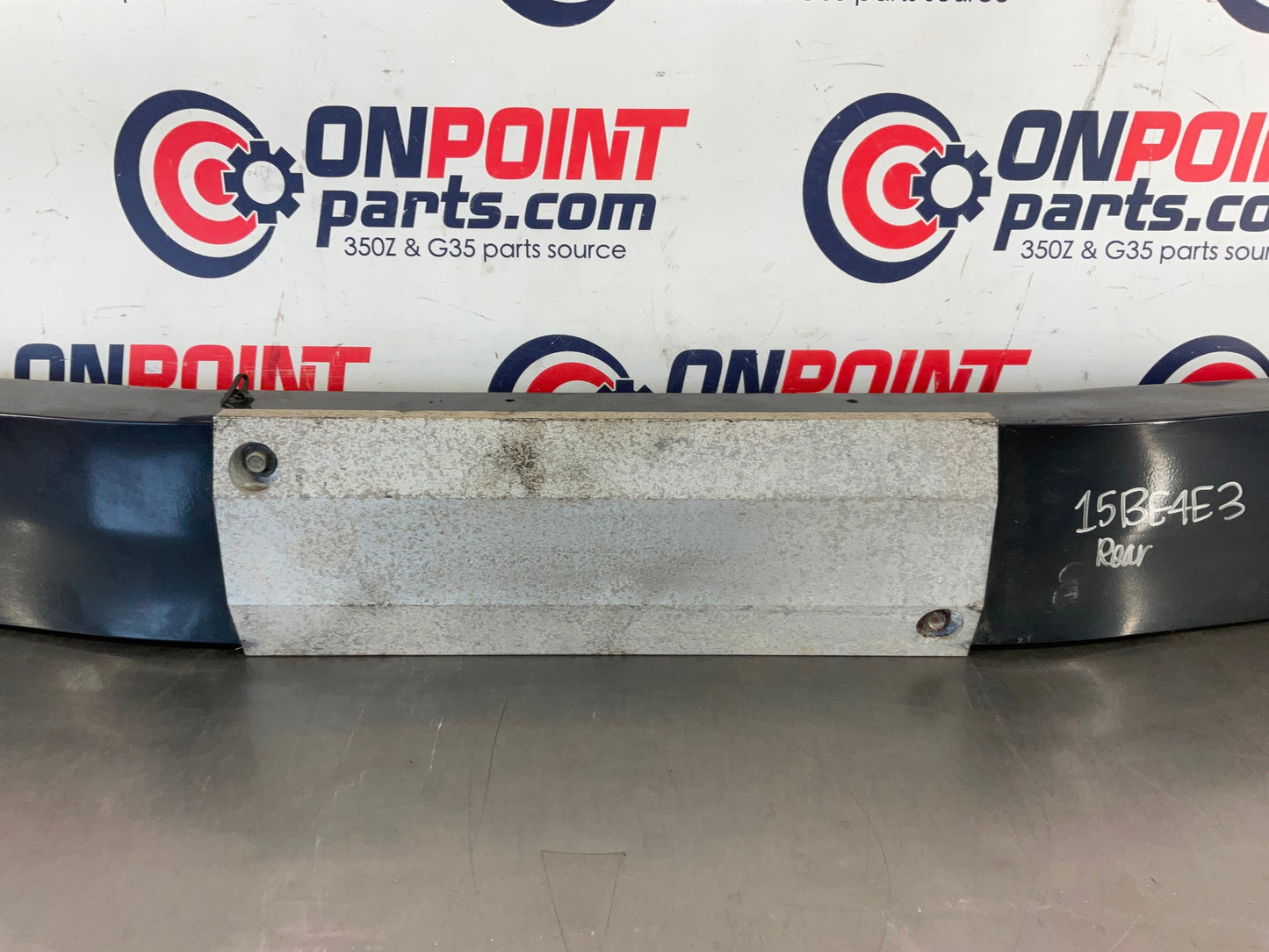 2004 Infiniti G35 Rear Bumper Impact Crash Bar Reinforcement Beam OEM 15BE4E3 - On Point Parts Inc
