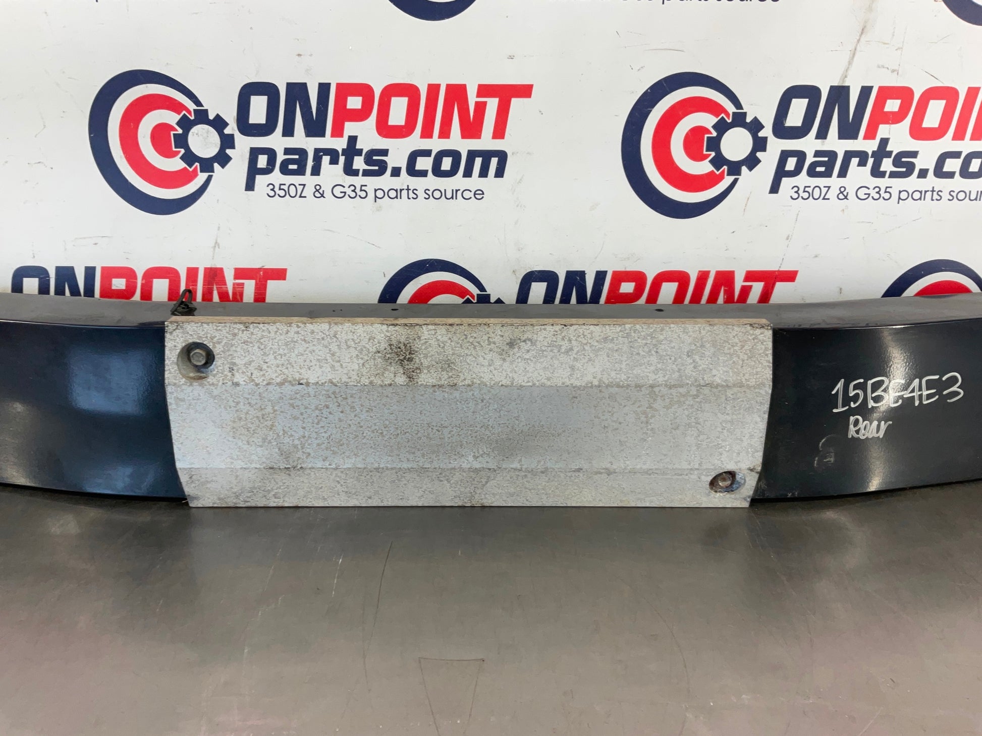 2004 Infiniti G35 Rear Bumper Impact Crash Bar Reinforcement Beam OEM 15BE4E3 - On Point Parts Inc