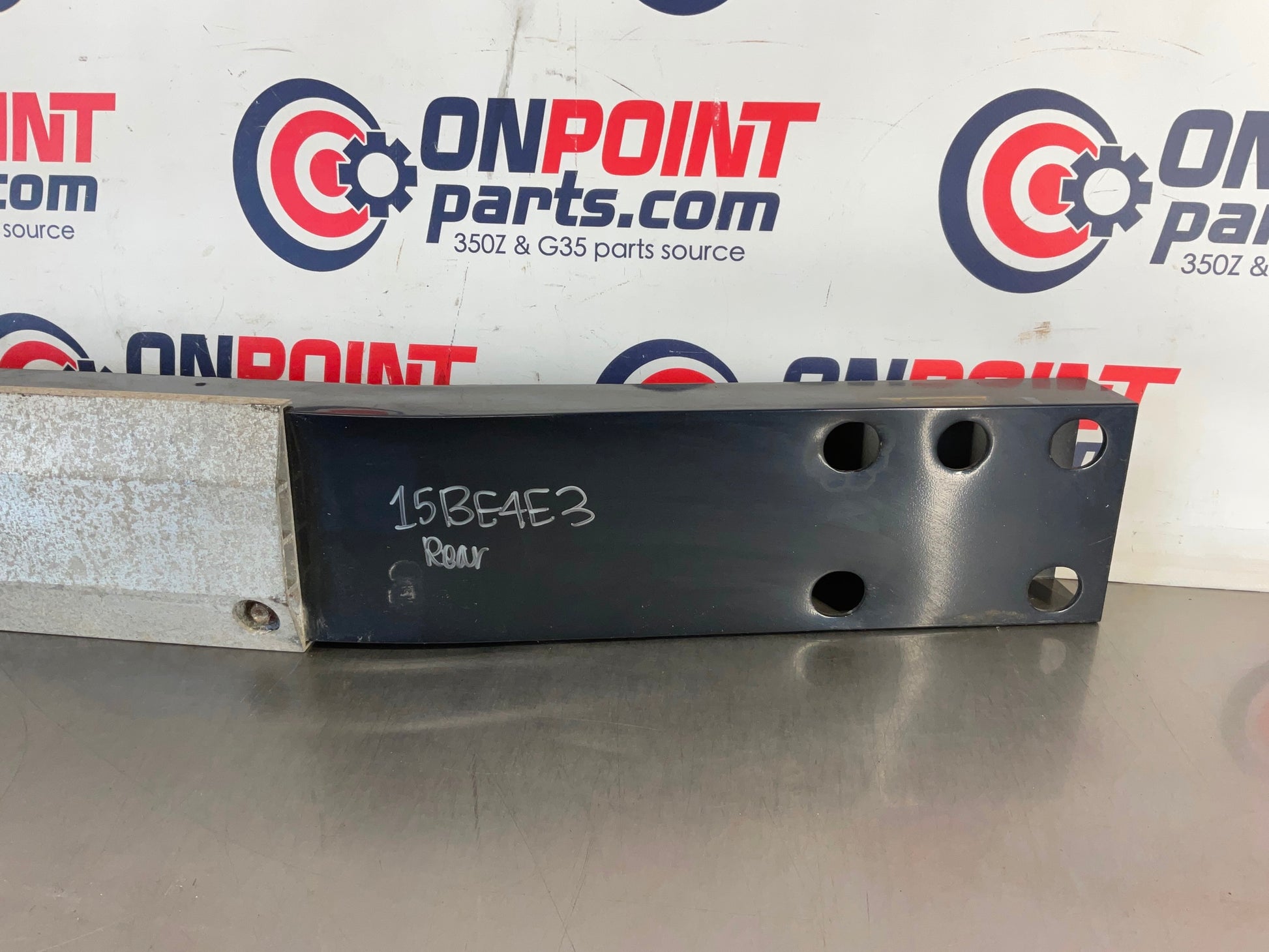 2004 Infiniti G35 Rear Bumper Impact Crash Bar Reinforcement Beam OEM 15BE4E3 - On Point Parts Inc