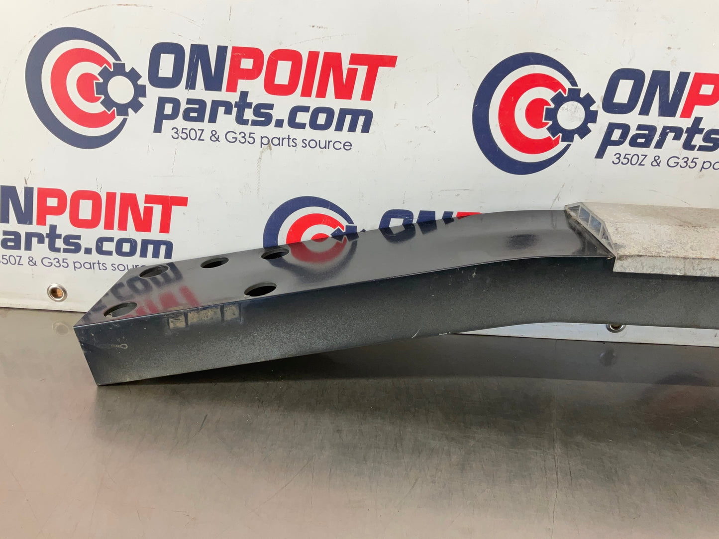 2004 Infiniti G35 Rear Bumper Impact Crash Bar Reinforcement Beam OEM 15BE4E3 - On Point Parts Inc