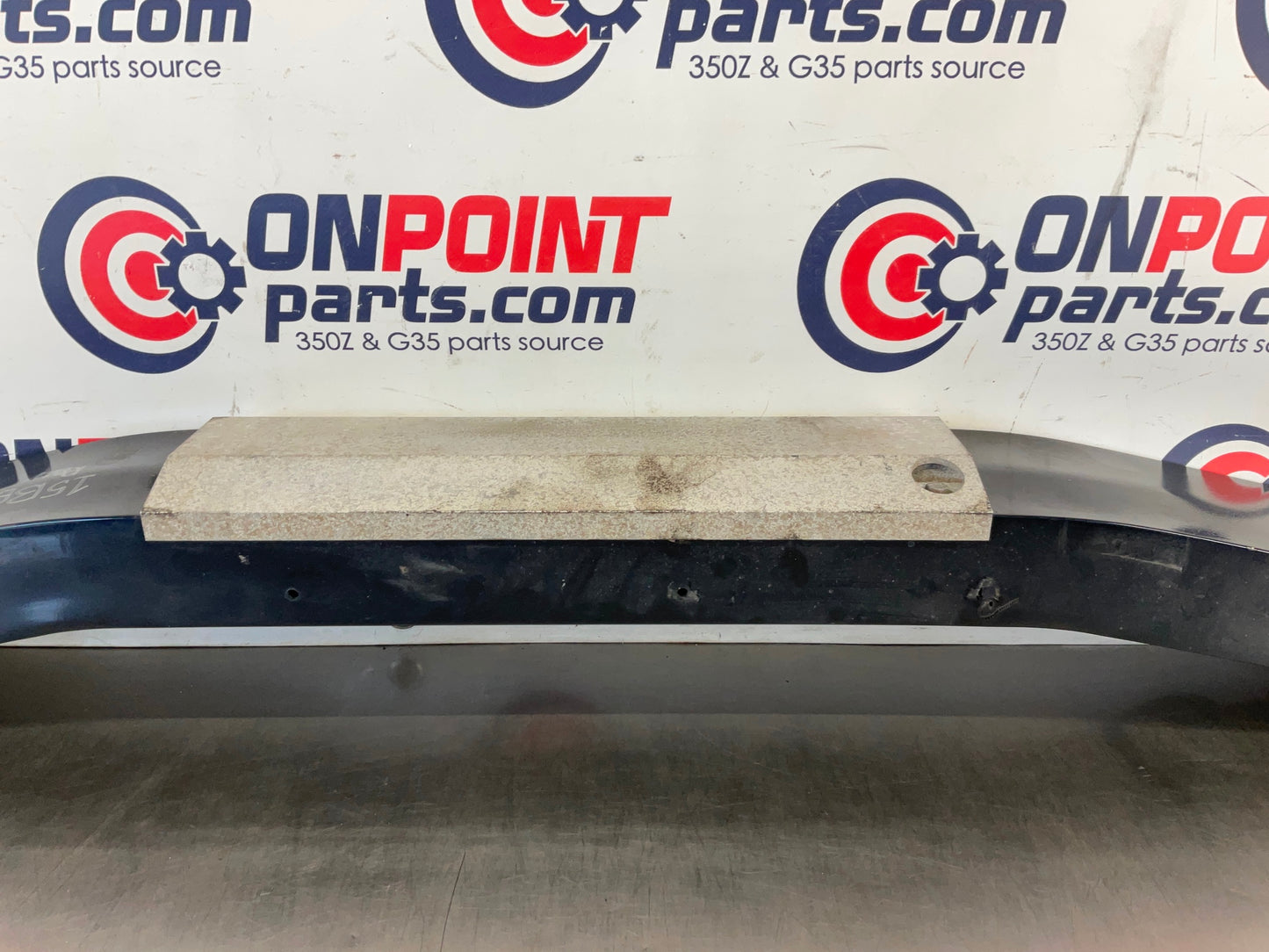 2004 Infiniti G35 Rear Bumper Impact Crash Bar Reinforcement Beam OEM 15BE4E3 - On Point Parts Inc