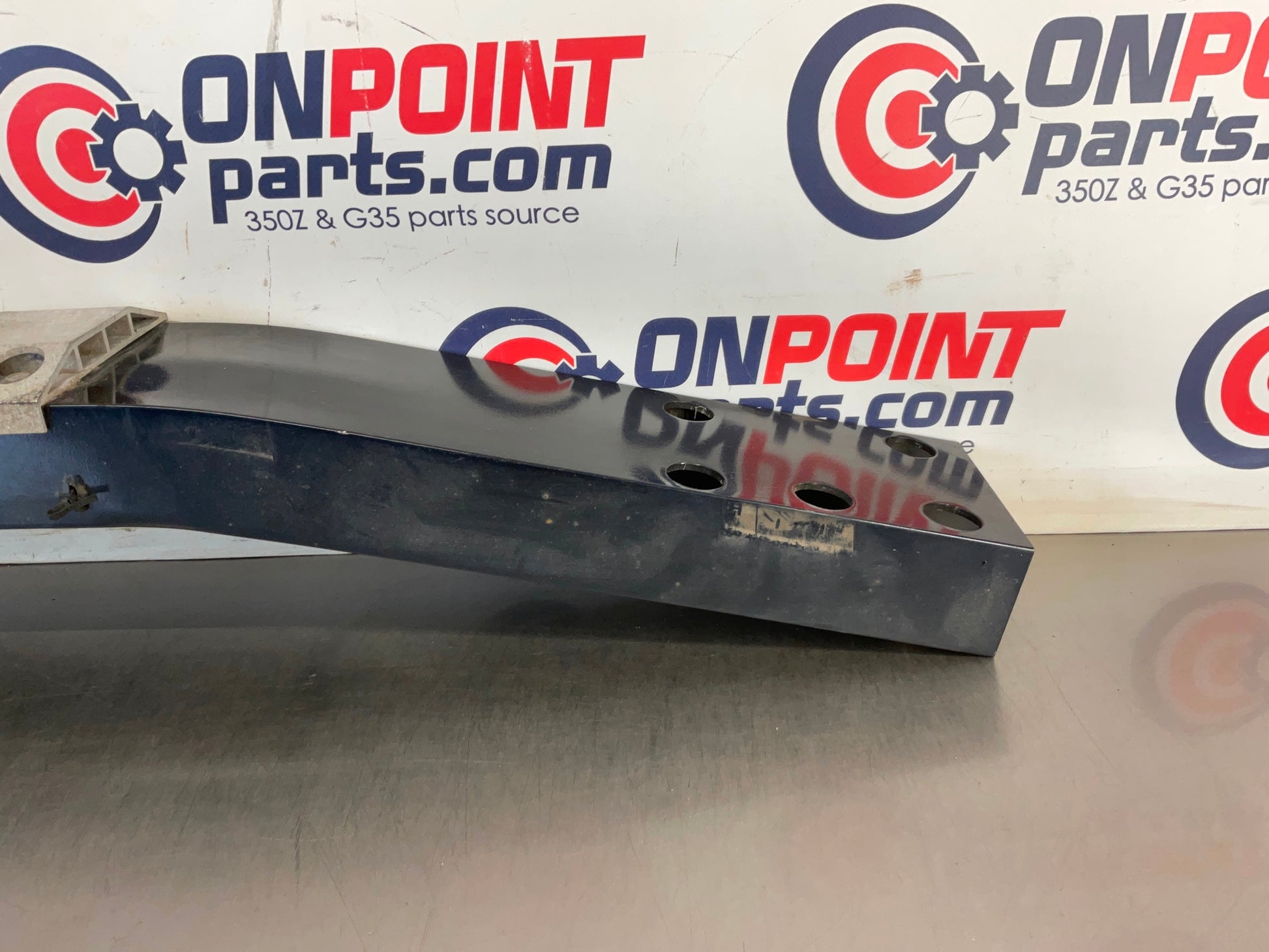 2004 Infiniti G35 Rear Bumper Impact Crash Bar Reinforcement Beam OEM 15BE4E3 - On Point Parts Inc