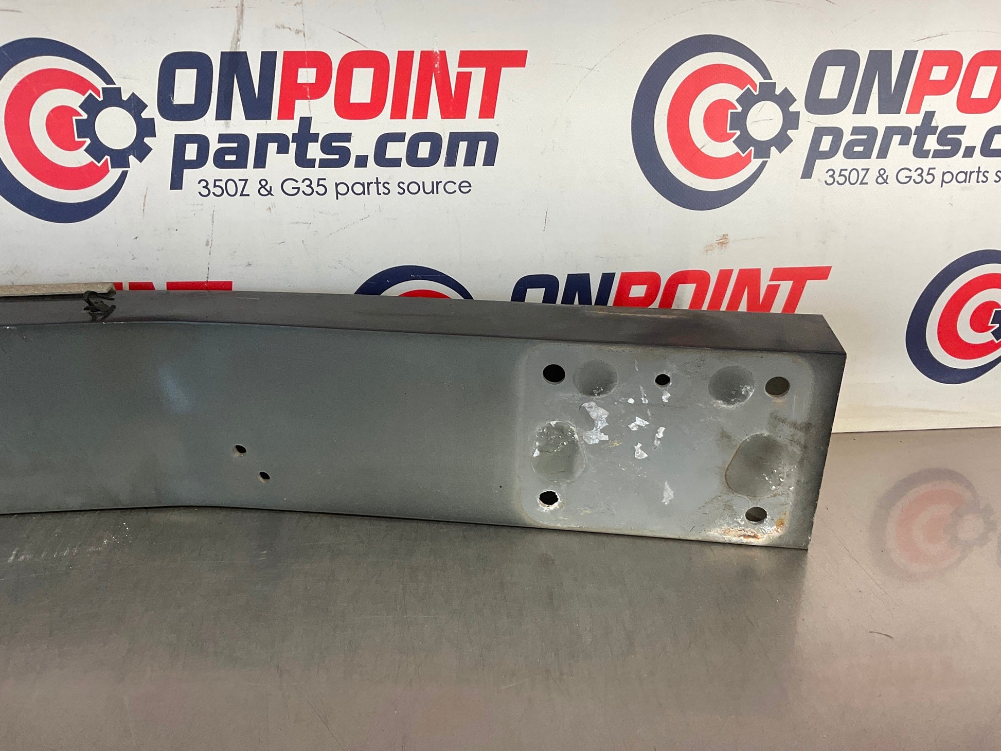 2004 Infiniti G35 Rear Bumper Impact Crash Bar Reinforcement Beam OEM 15BE4E3 - On Point Parts Inc