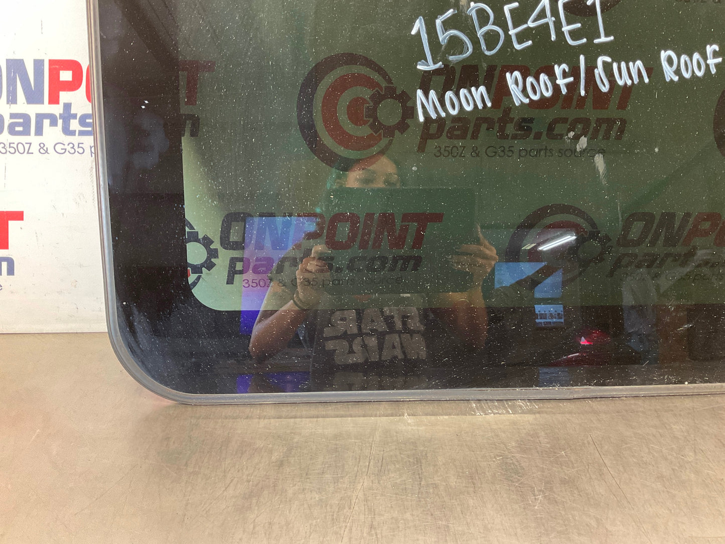 2004 Infiniti G35 Sedan Moon Sun Roof Glass OEM 15BE4E1 - On Point Parts Inc