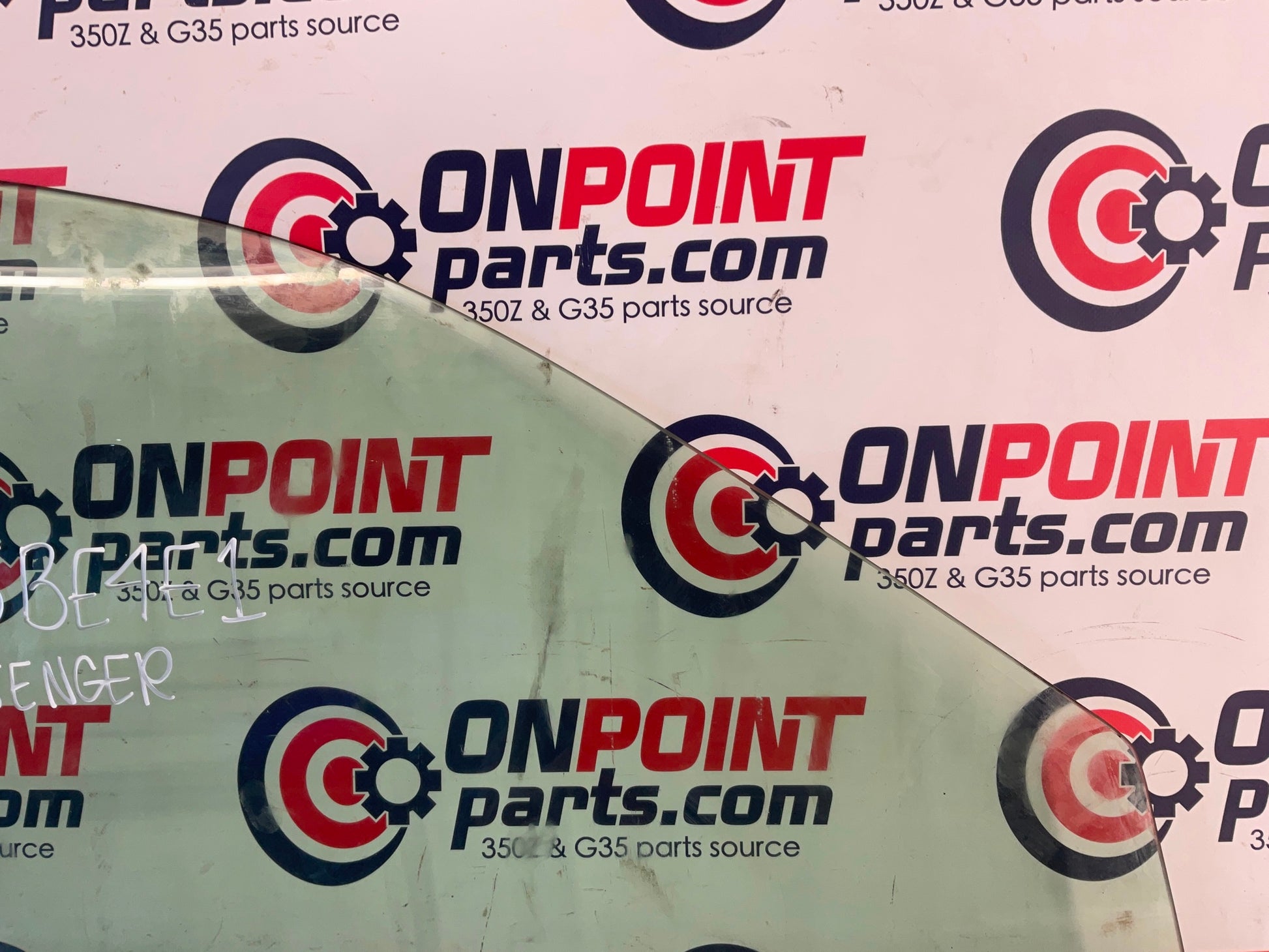 2004 Infiniti G35 Sedan Passenger Right Front Door Window Glass OEM 15BE4E1 - On Point Parts Inc