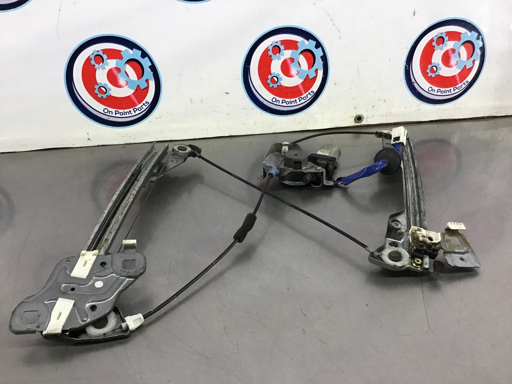 2005 Nissan 350Z Driver Left Window Regulator Motor OEM 12BI7CA - On Point Parts Inc