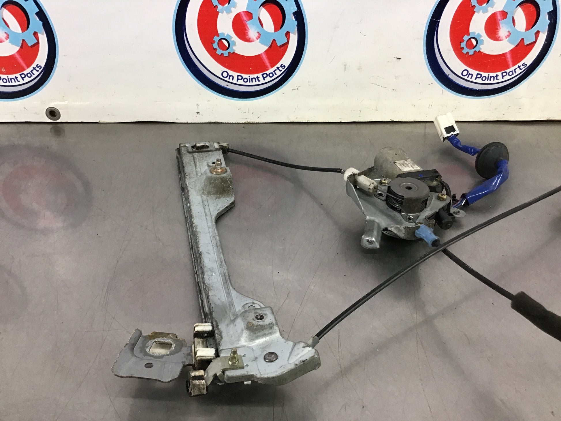 2005 Nissan 350Z Driver Left Window Regulator Motor OEM 12BI7CA - On Point Parts Inc