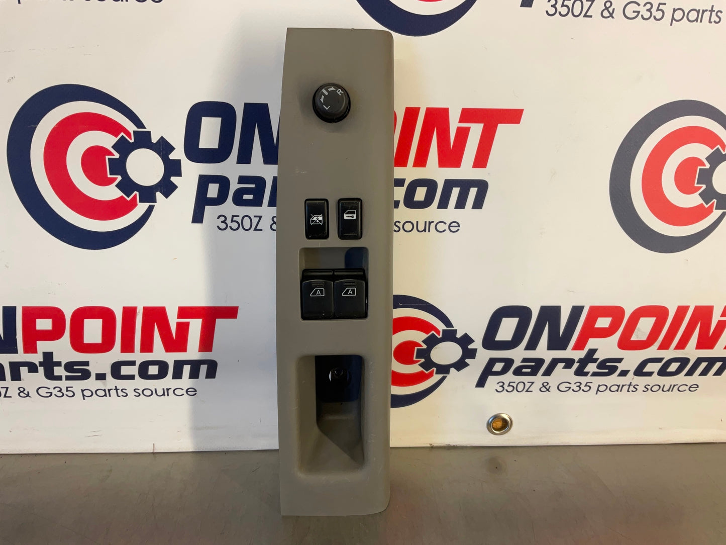 2005 Nissan 350Z Driver Left Master Door Lock Window Switches 80961 OEM 25BAEDA - On Point Parts Inc