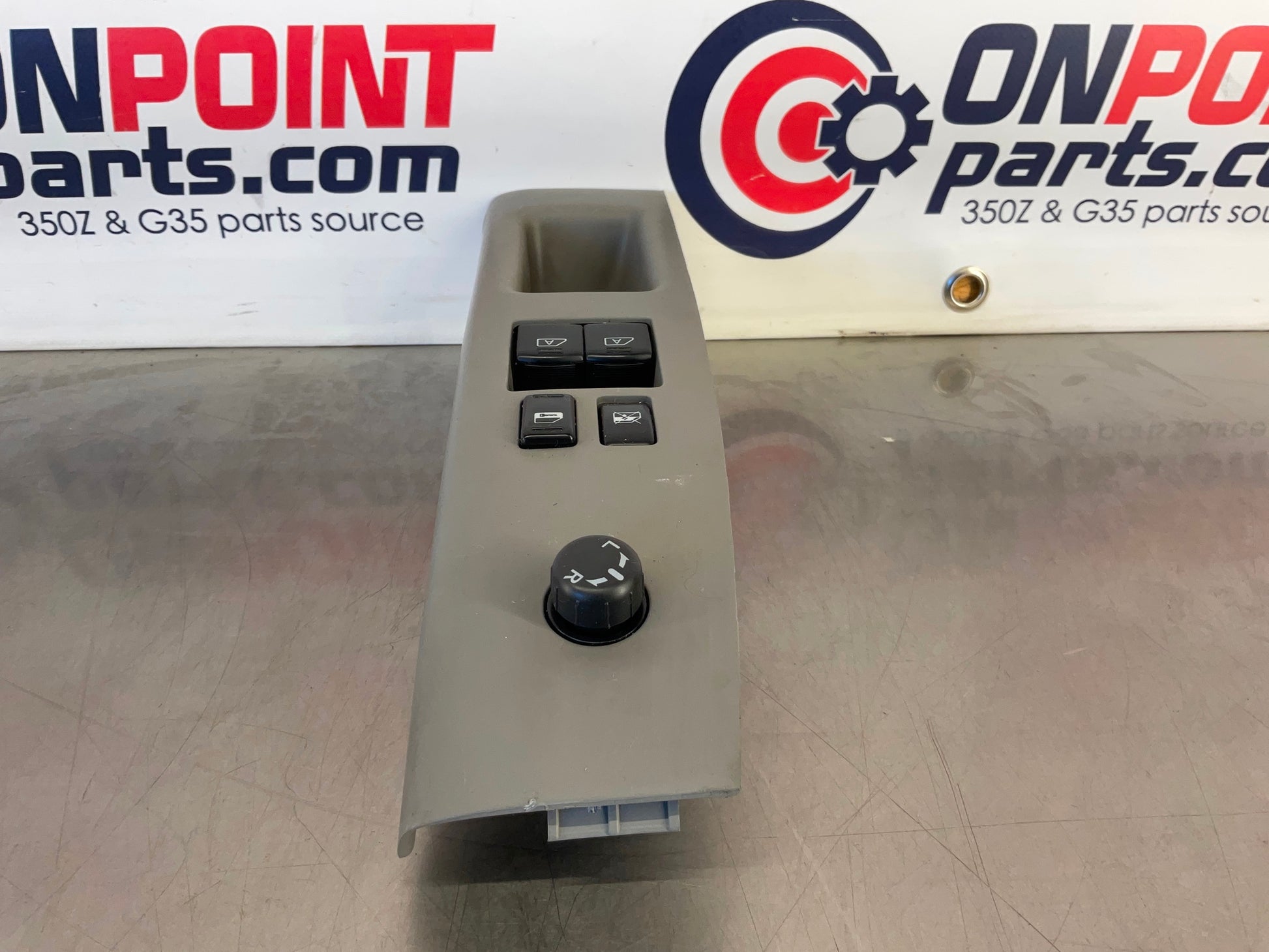 2005 Nissan 350Z Driver Left Master Door Lock Window Switches 80961 OEM 25BAEDA - On Point Parts Inc