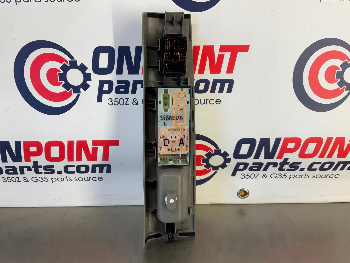 2005 Nissan 350Z Driver Left Master Door Lock Window Switches 80961 OEM 25BAEDA - On Point Parts Inc