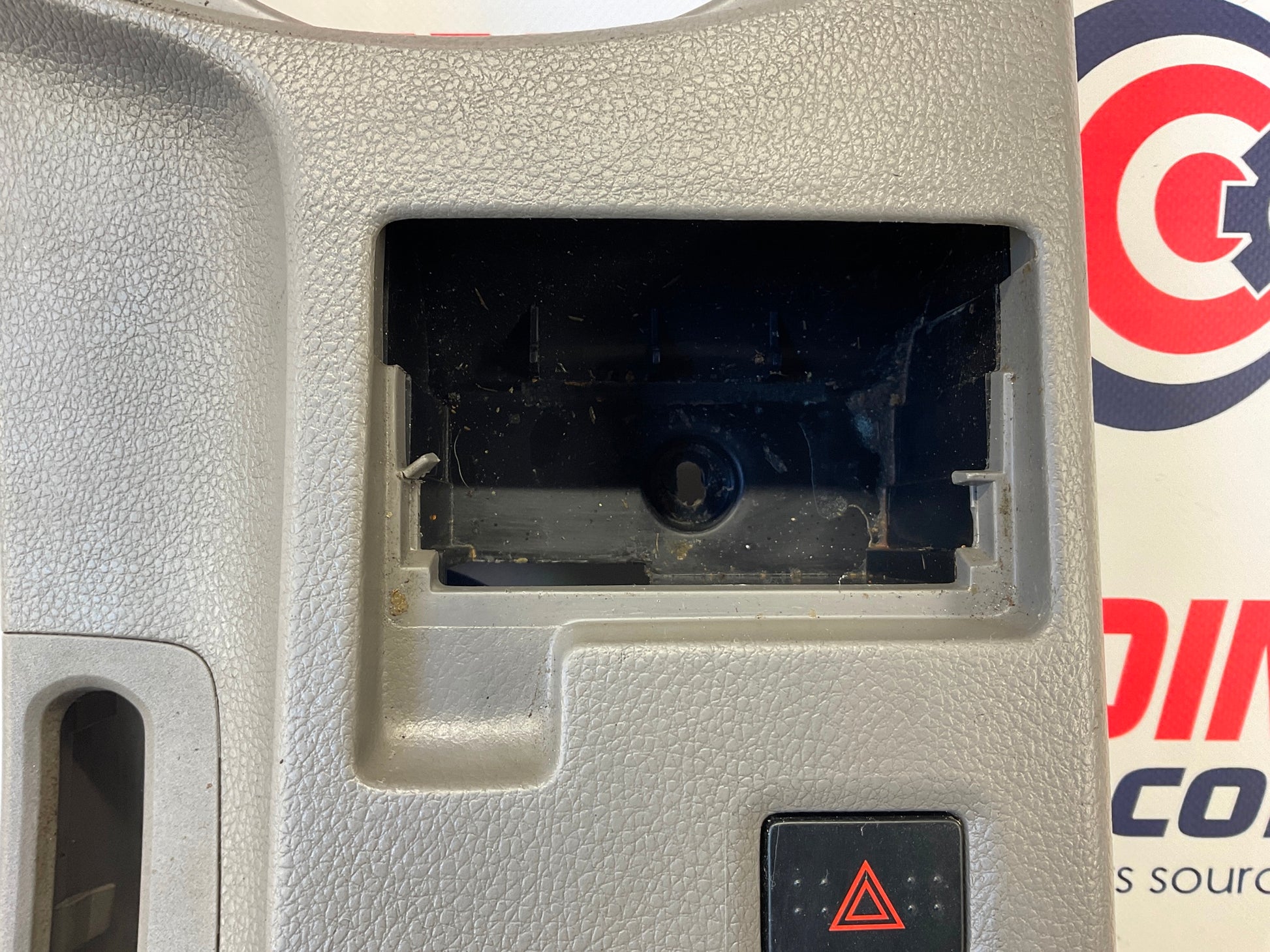 2005 Nissan 350Z Center Console Cubby Seat Warmer Hazard Switches OEM 25BAED8 - On Point Parts Inc