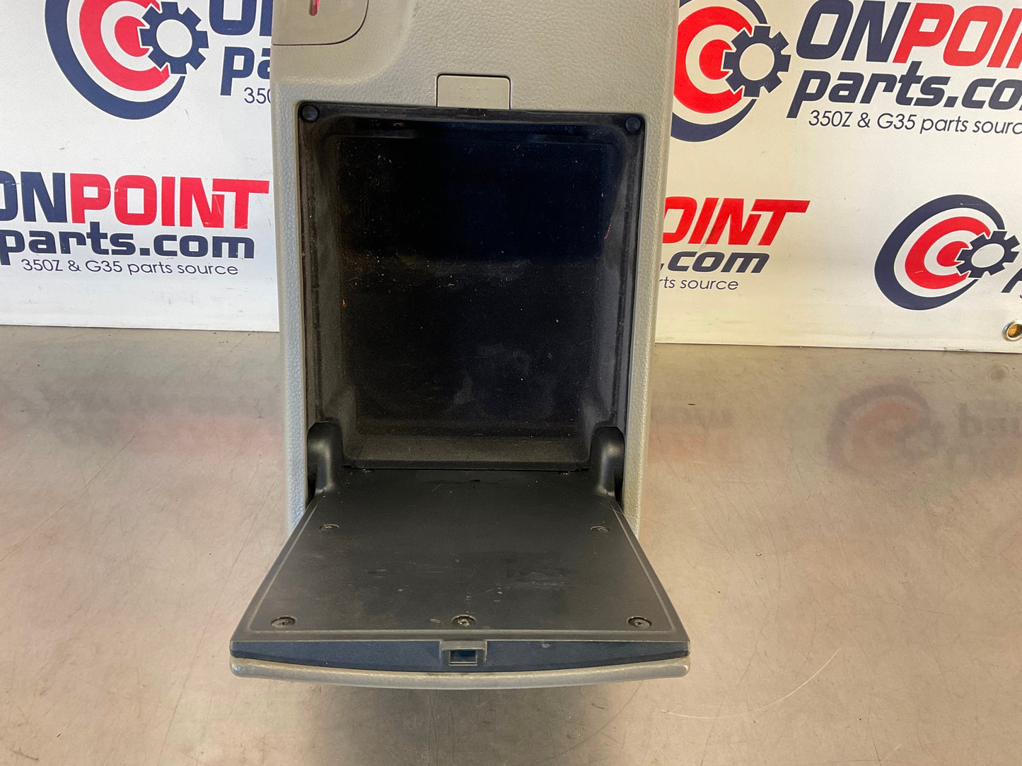 2005 Nissan 350Z Center Console Cubby Seat Warmer Hazard Switches OEM 25BAED8 - On Point Parts Inc