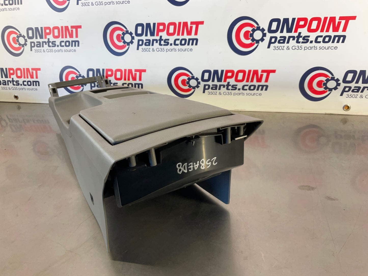 2005 Nissan 350Z Center Console Cubby Seat Warmer Hazard Switches OEM 25BAED8 - On Point Parts Inc