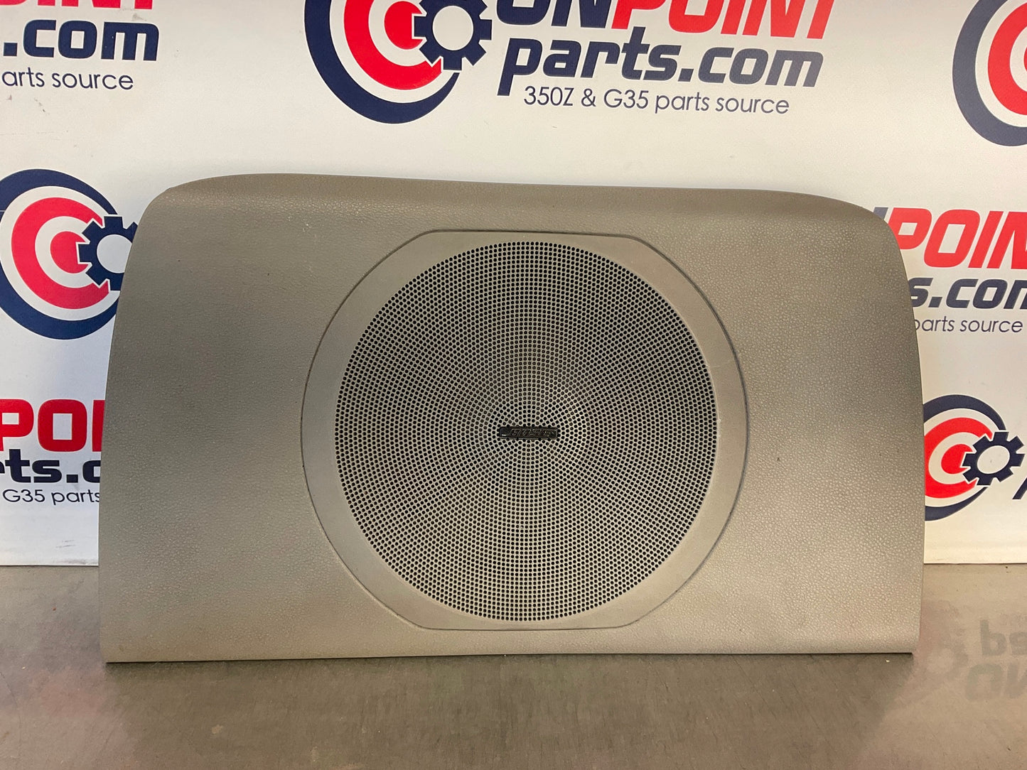 2005 Nissan 350Z Bose Subwoofer Speaker Cover 28178 OEM 25BAED7 - On Point Parts Inc