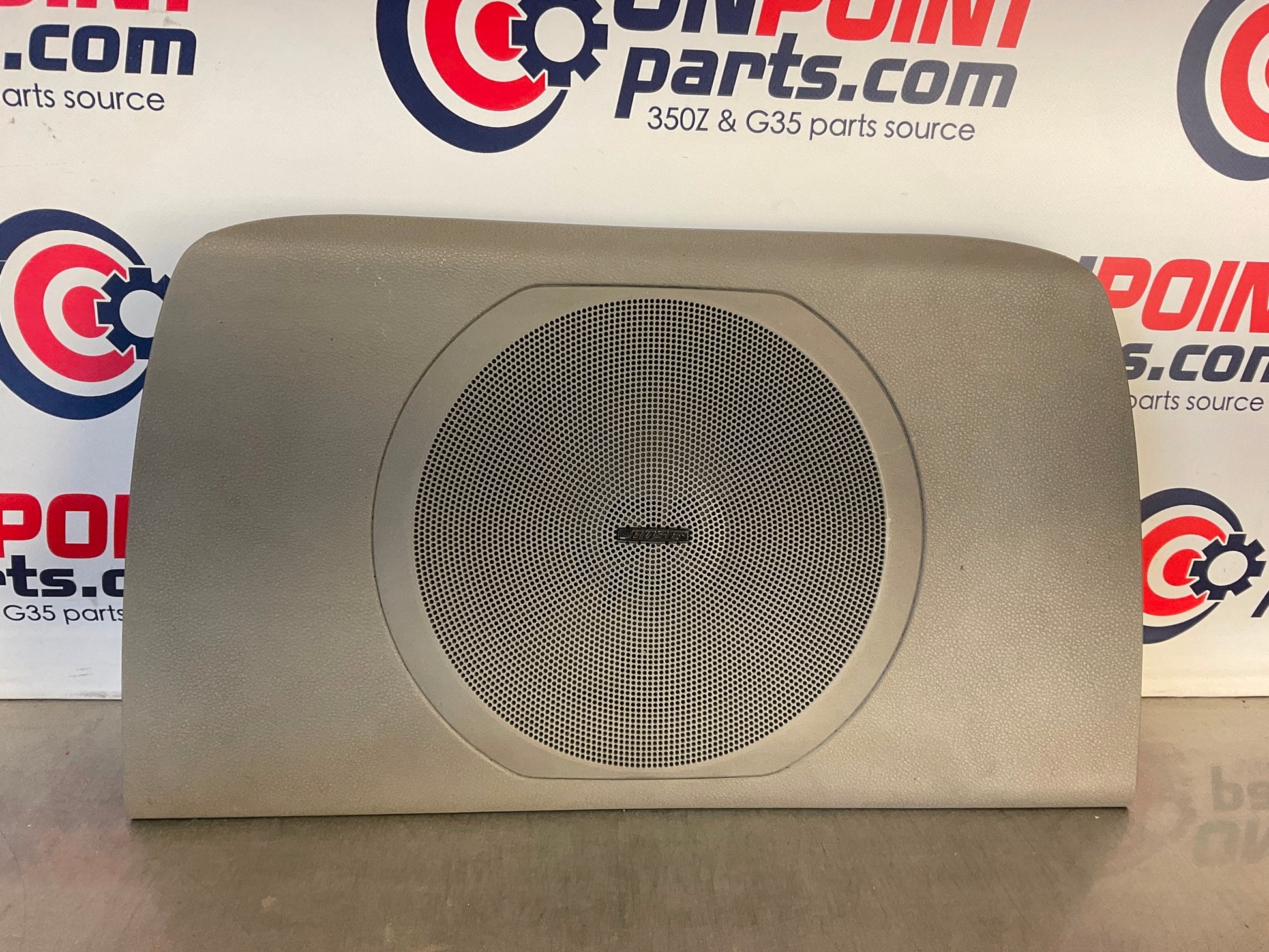 2005 Nissan 350Z Bose Subwoofer Speaker Cover 28178 OEM 25BAED7 - On Point Parts Inc