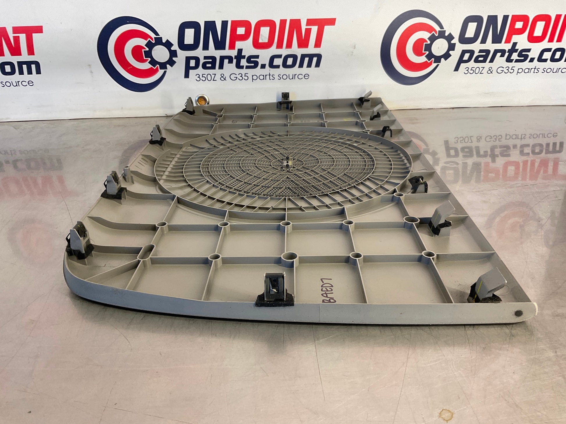 2005 Nissan 350Z Bose Subwoofer Speaker Cover 28178 OEM 25BAED7 - On Point Parts Inc