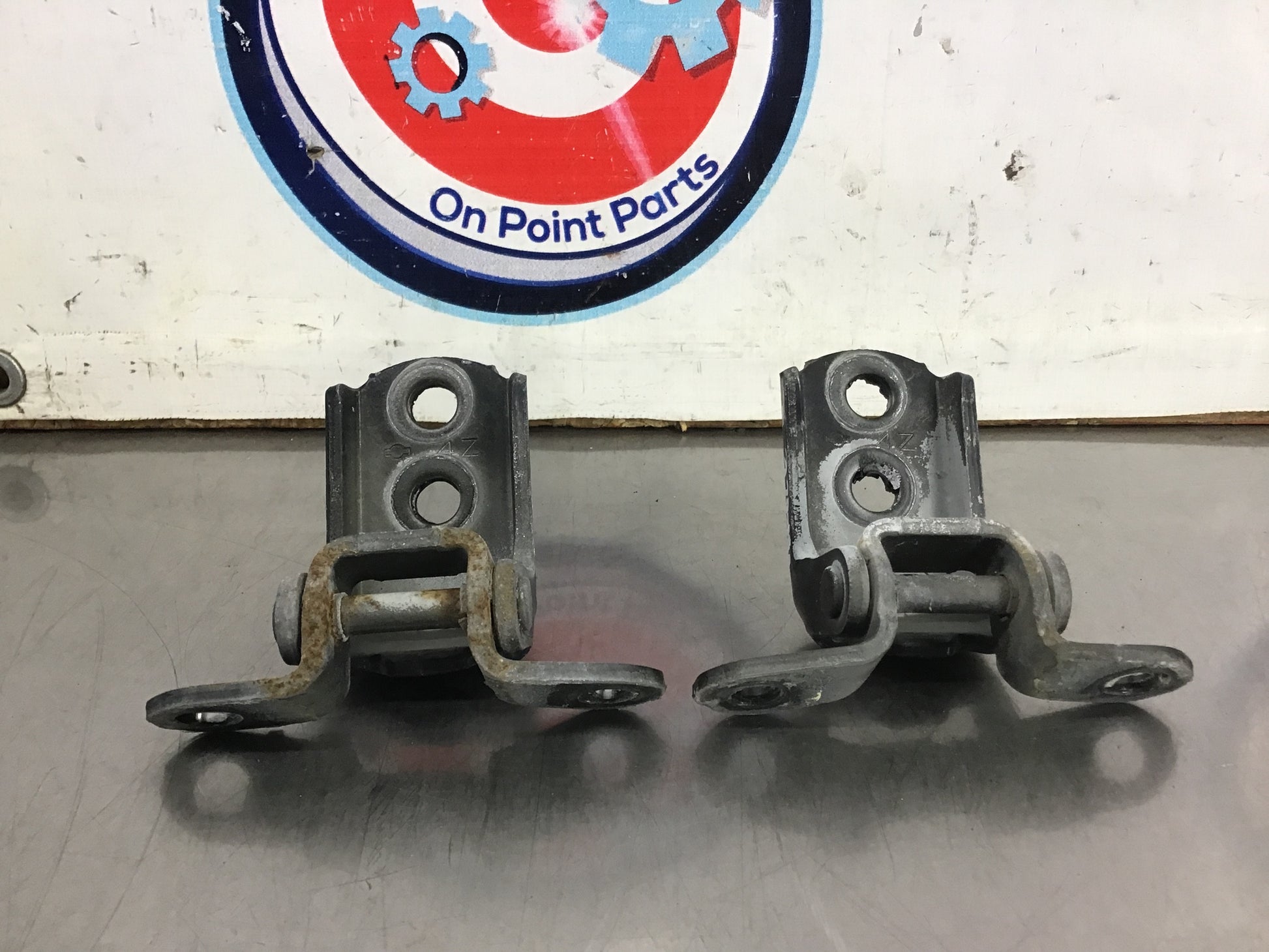 2005 Nissan 350Z Passenger Right Door Hinges OEM 12BF0CE - On Point Parts Inc