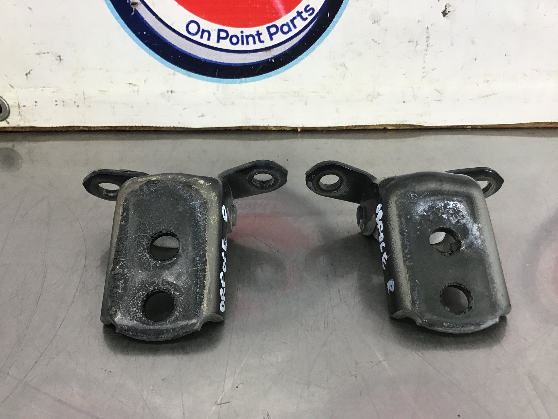 2005 Nissan 350Z Passenger Right Door Hinges OEM 12BF0CE - On Point Parts Inc