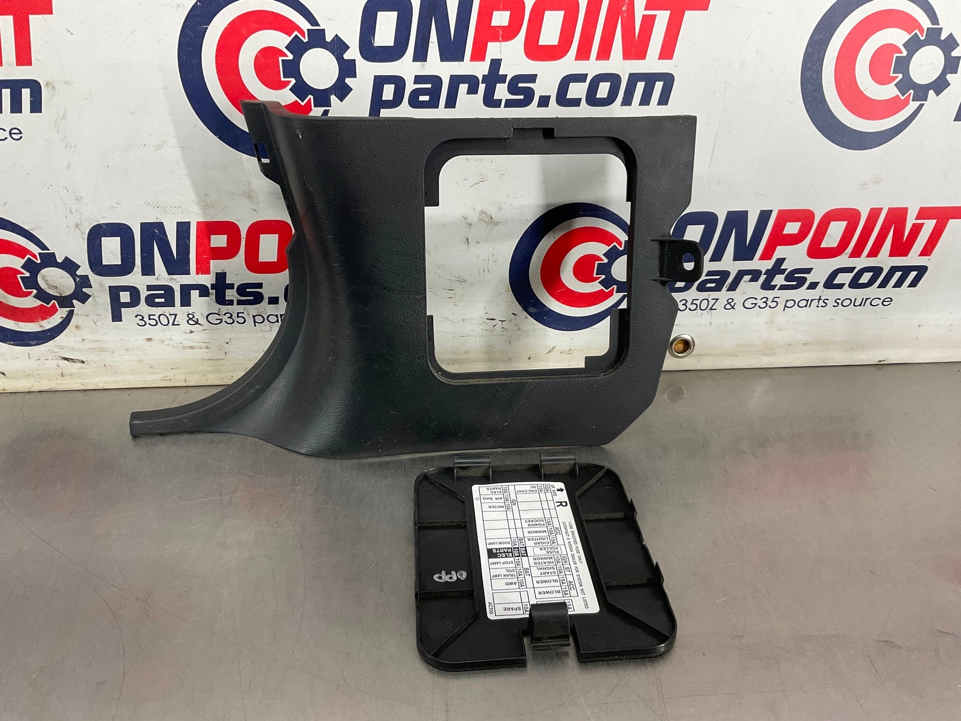 2005 Infiniti G35 Driver Left Fuse Panel Cover 66901 OEM 24BFFEA - On Point Parts Inc