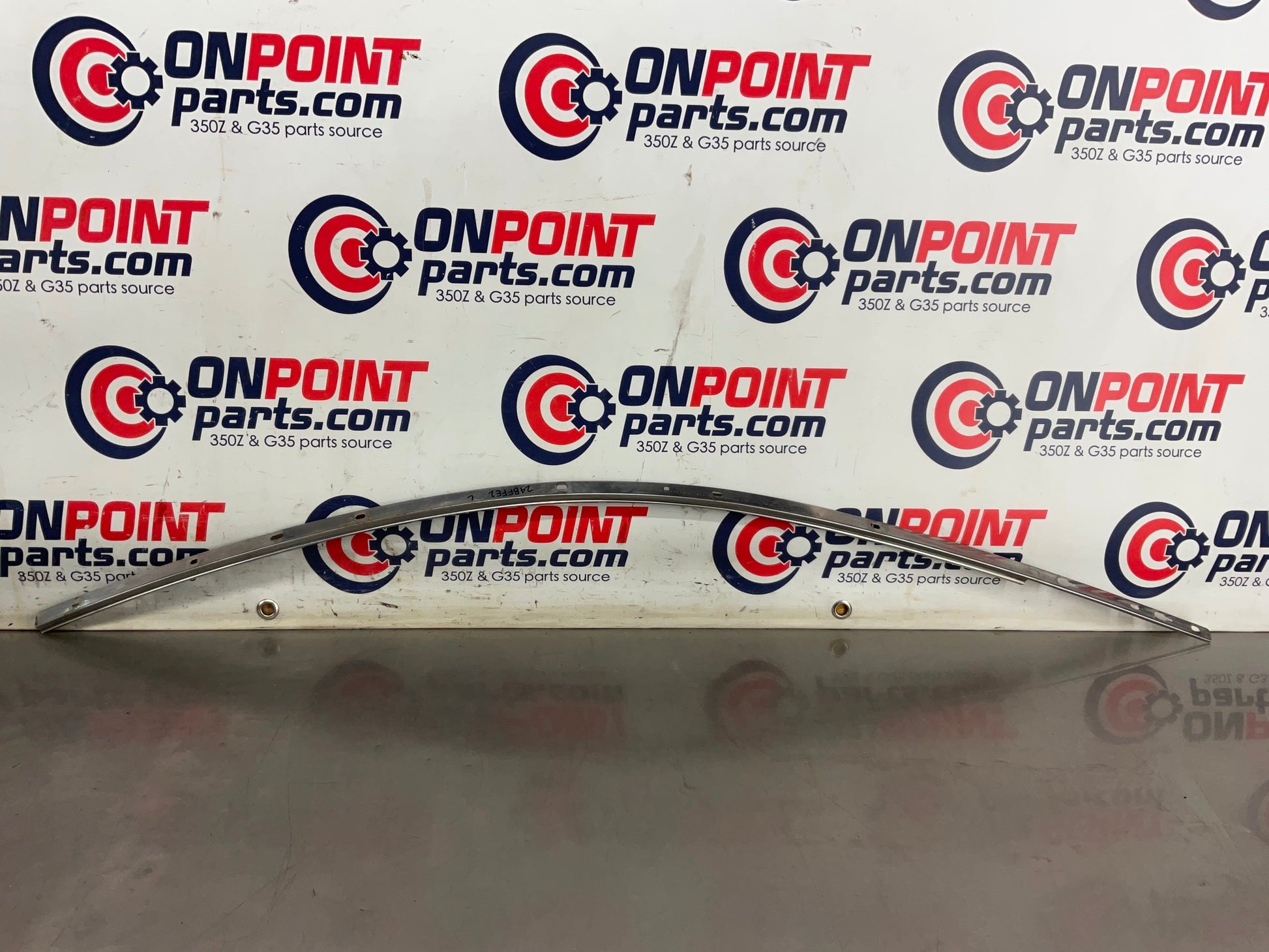 2005 Infiniti G35 Driver Left Exterior A Pillar Weatherstrip Bracket OEM 24BFFE2 - On Point Parts Inc