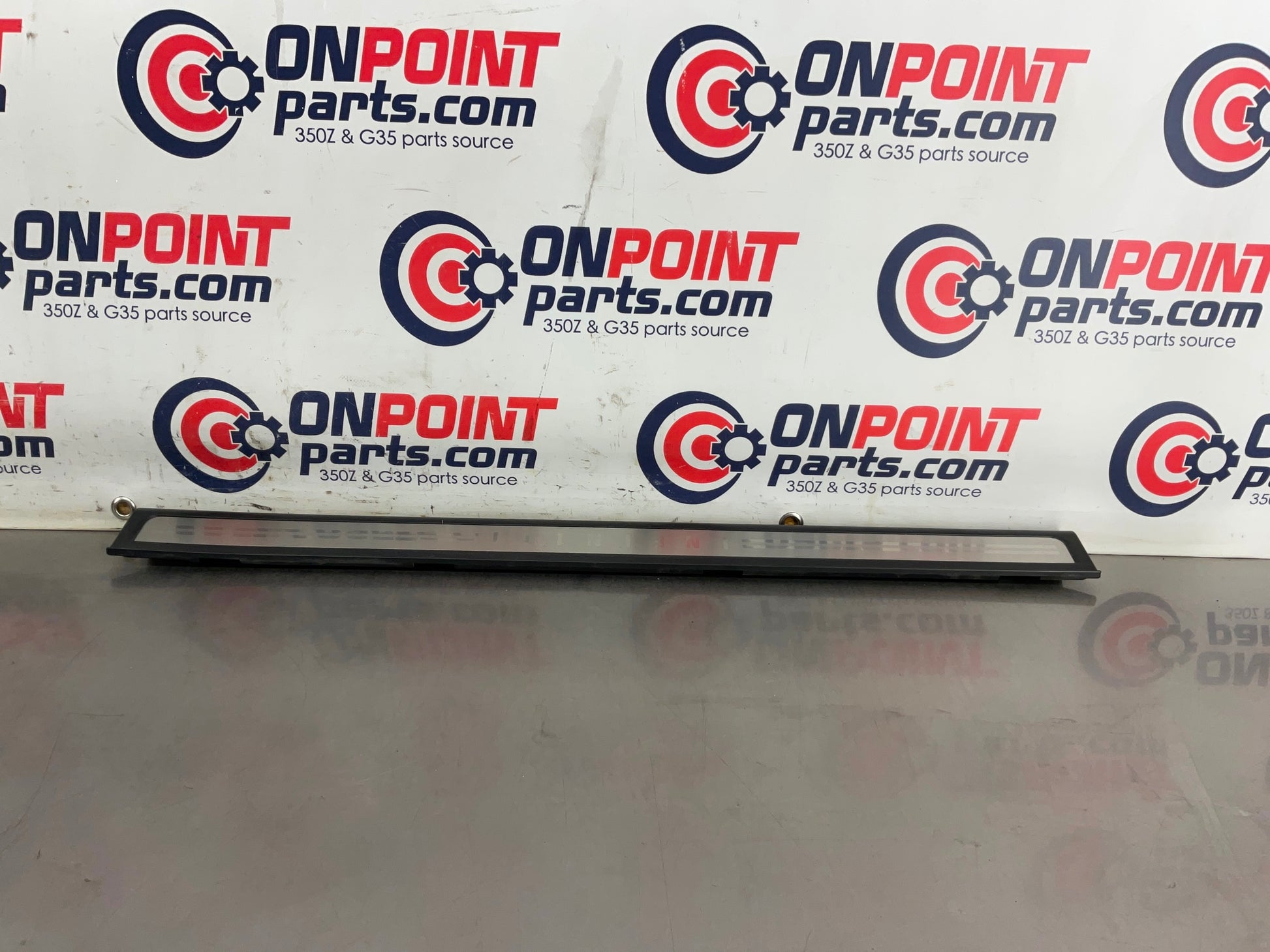 2005 Infiniti G35 Driver Left Door Threshold Kickplate Trim 76895 OEM 24BFFE7 - On Point Parts Inc