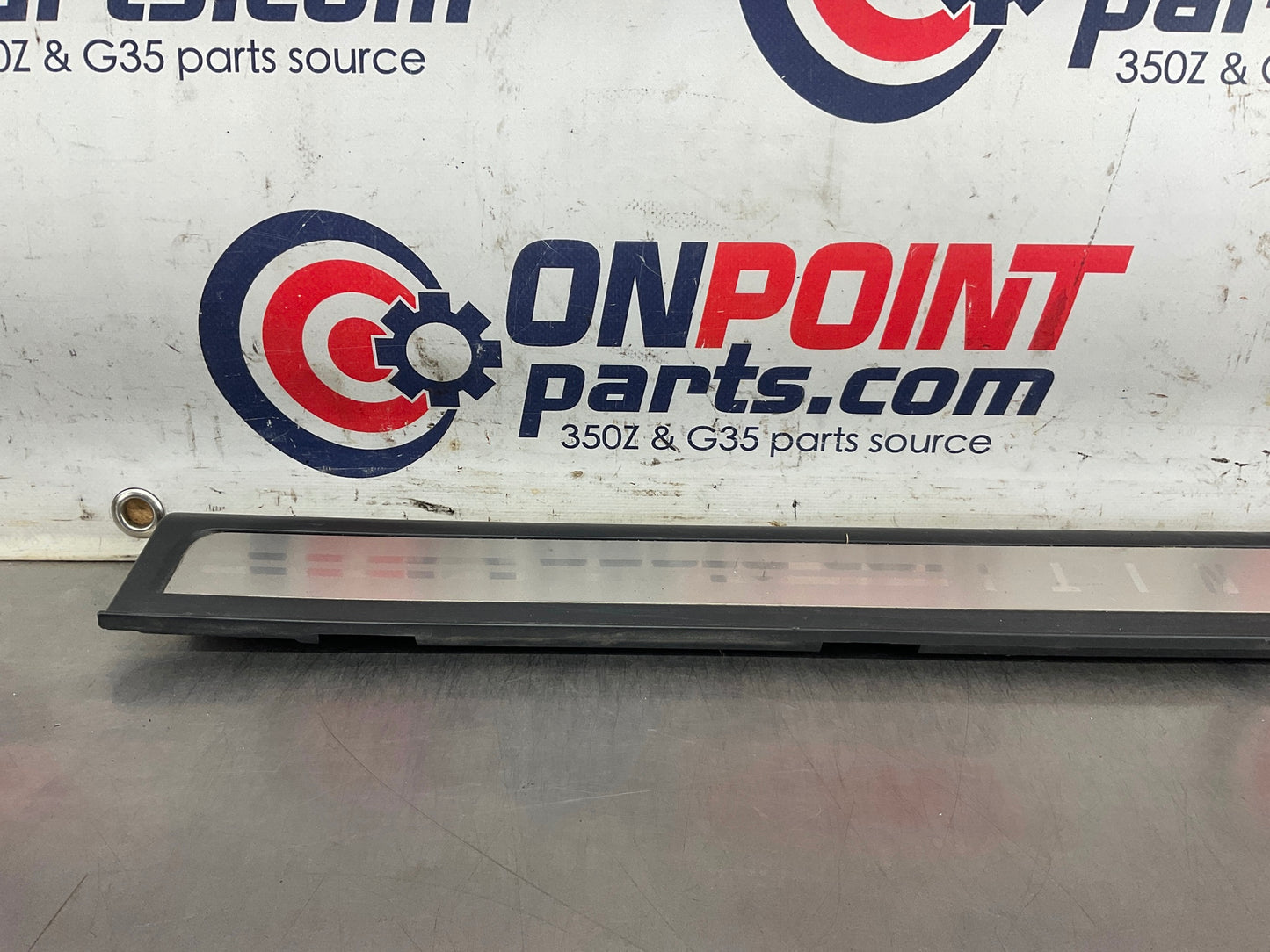 2005 Infiniti G35 Driver Left Door Threshold Kickplate Trim 76895 OEM 24BFFE7 - On Point Parts Inc