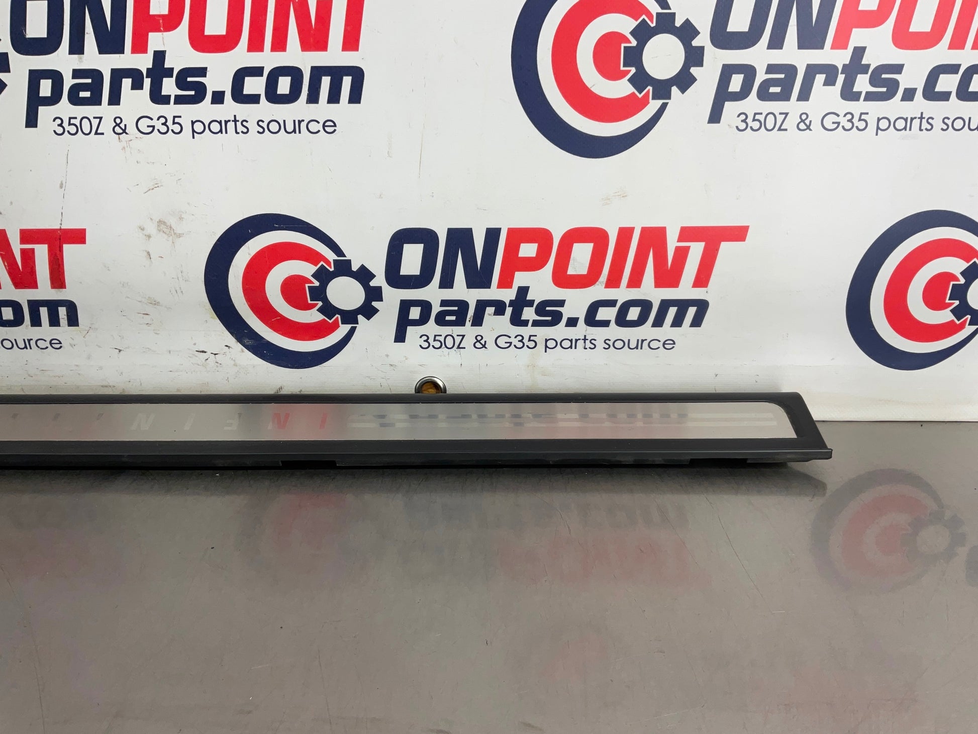 2005 Infiniti G35 Driver Left Door Threshold Kickplate Trim 76895 OEM 24BFFE7 - On Point Parts Inc