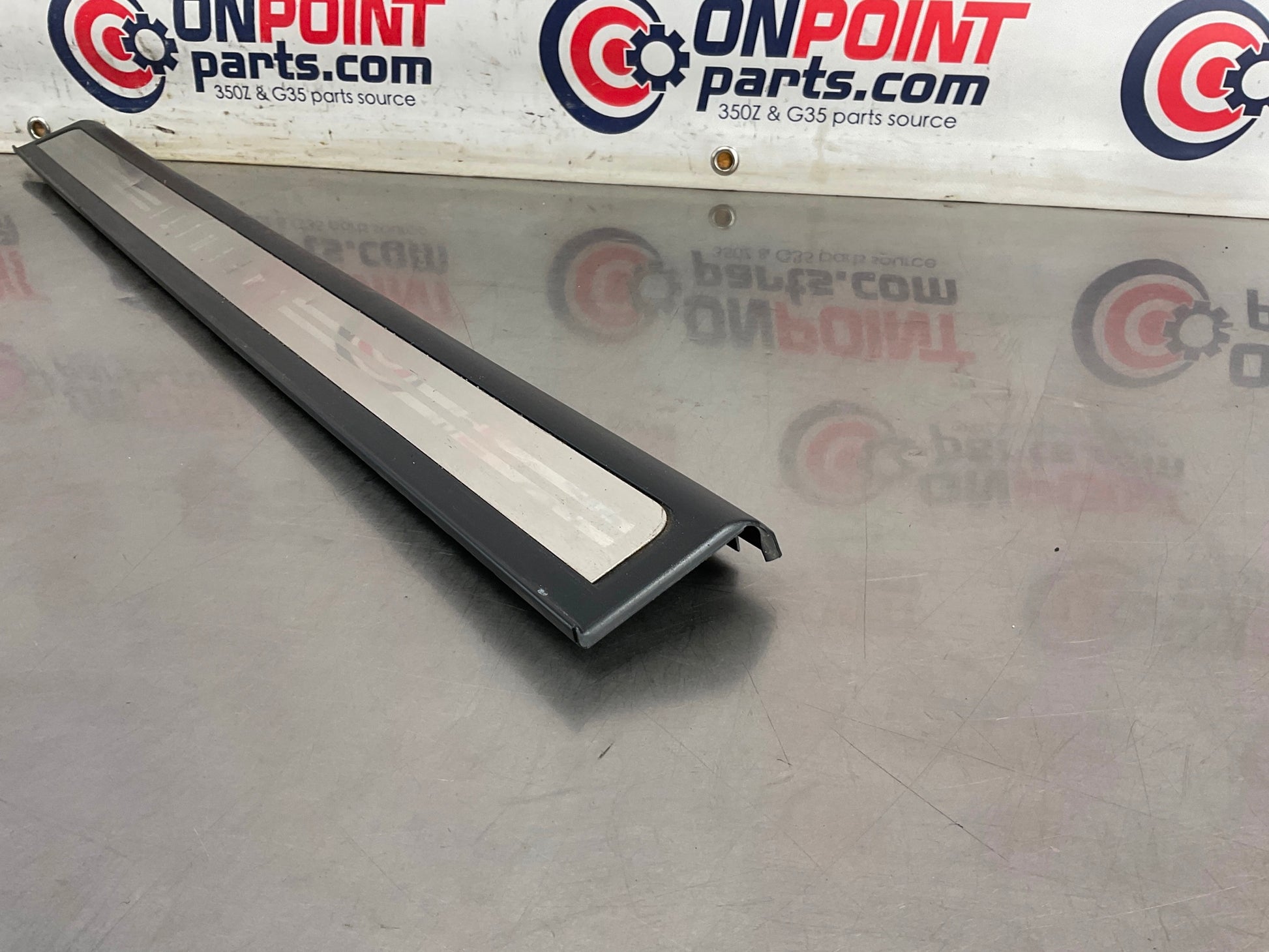 2005 Infiniti G35 Driver Left Door Threshold Kickplate Trim 76895 OEM 24BFFE7 - On Point Parts Inc
