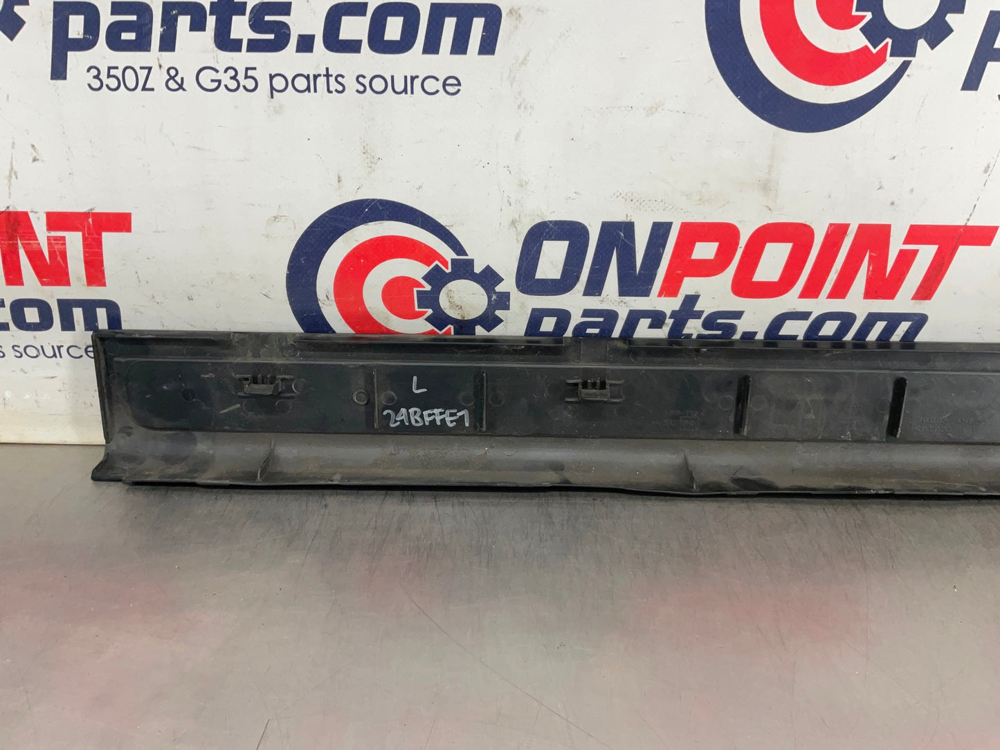 2005 Infiniti G35 Driver Left Door Threshold Kickplate Trim 76895 OEM 24BFFE7 - On Point Parts Inc