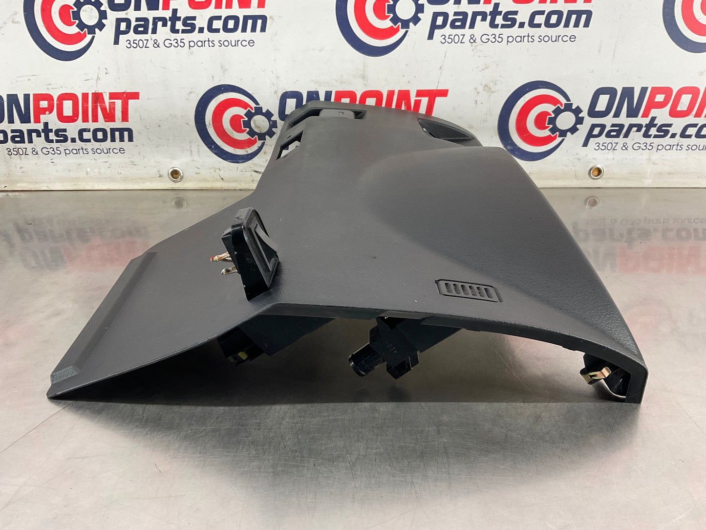 2005 Infiniti G35 Driver Left Lower Dash Panel with Switches OEM 24BFFE7 - On Point Parts Inc